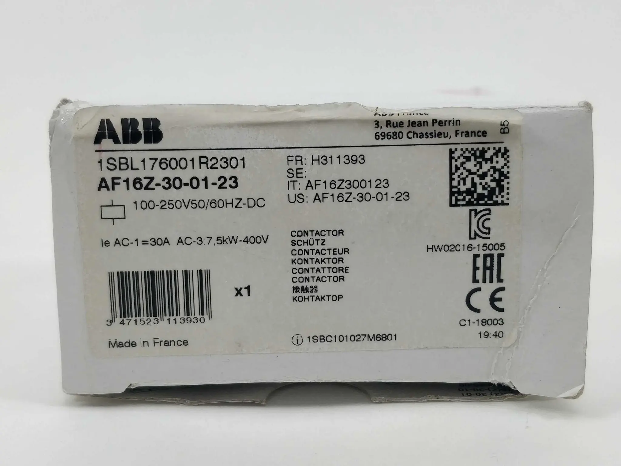 Produktfoto 1 von ABB 1SBL176001R2301