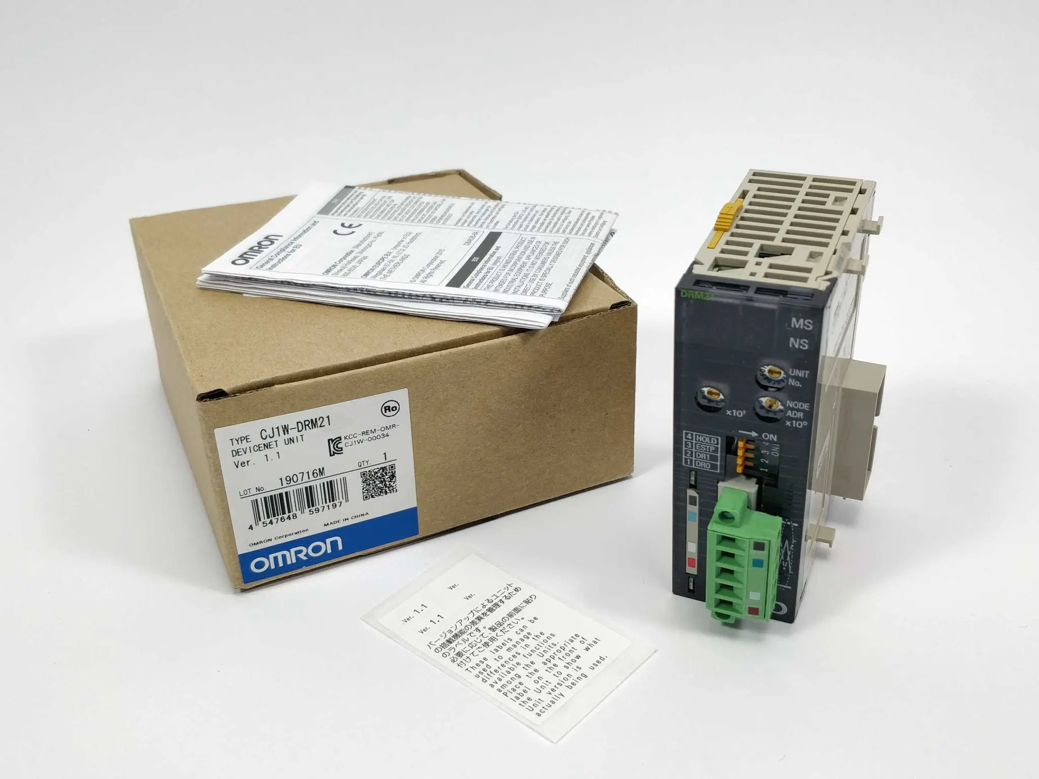 Produktfoto 1 von OMRON CJ1W-DRM21