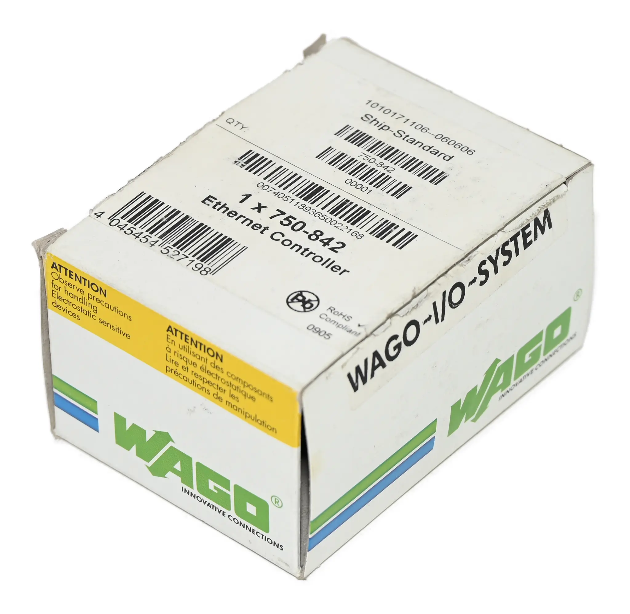 Produktfoto 1 von Wago 750-842 Ethernet Modbus TCP Controller New open box