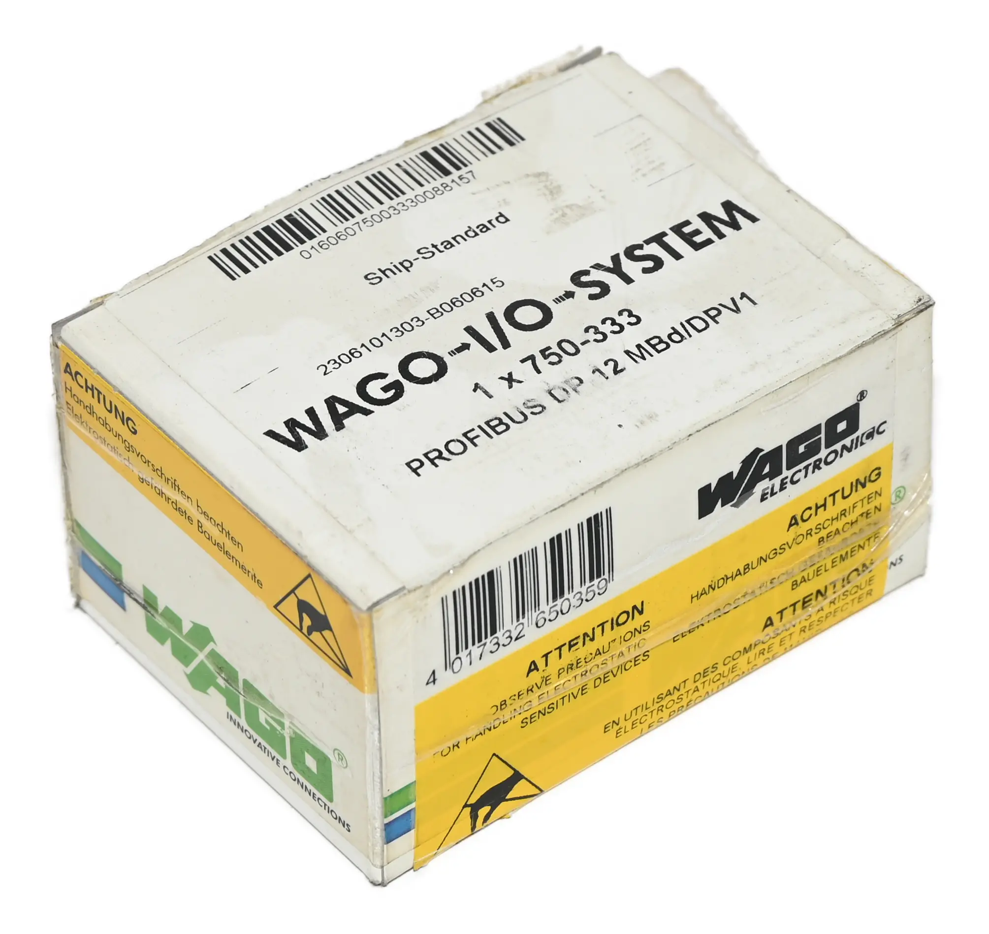 Produktfoto 1 von Wago 750-333 Feldbuskoppler New open box