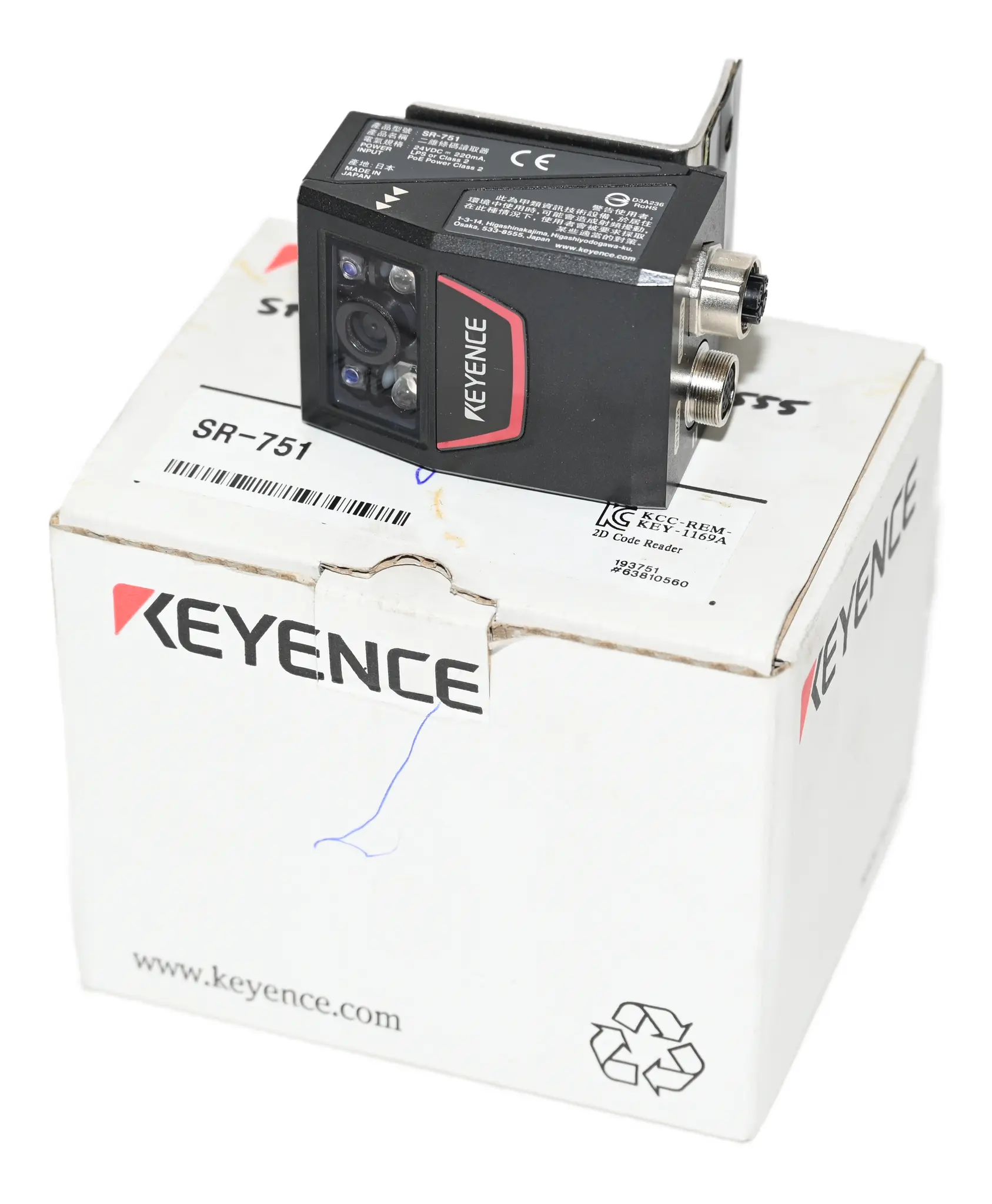 Produktfoto 1 von Keyence SR-751 Autofocus Code Reader New open box