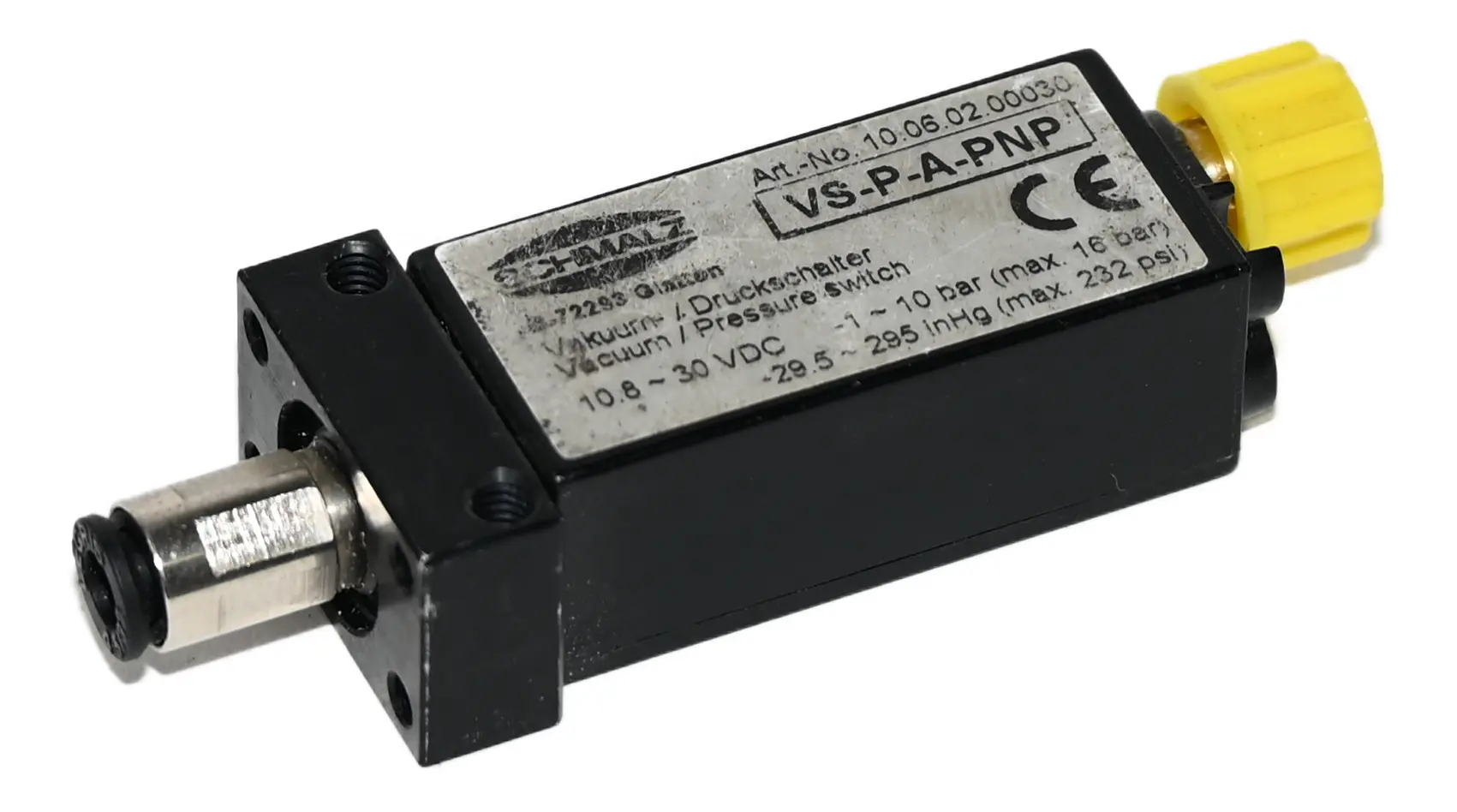 Produktfoto 1 von Schmalz VS-P-A-PNP Vacuumswitch