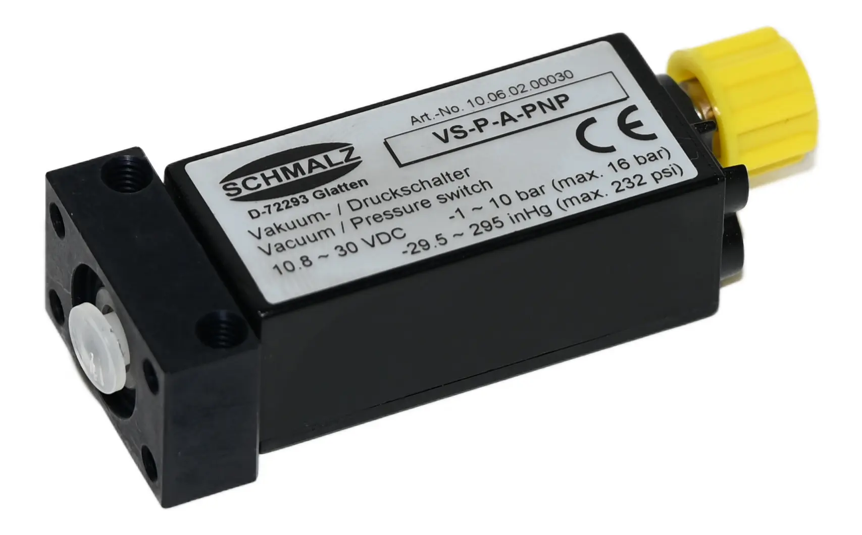 Produktfoto 1 von Schmalz VS-P-A-PNP Vacuumswitch New without box