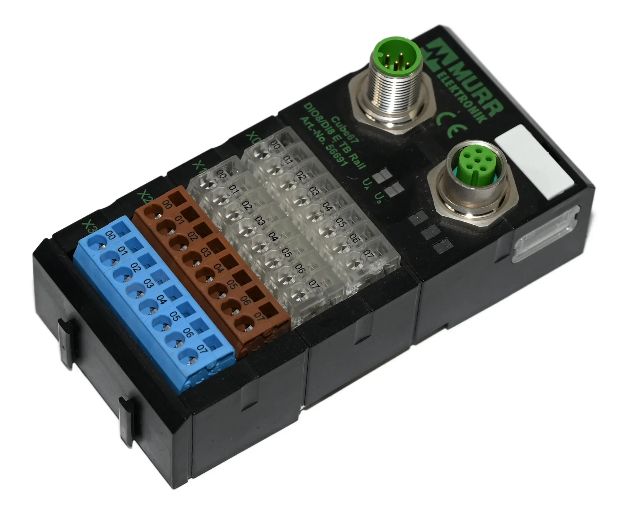 Produktfoto 1 von Murr Elektronik 56691 DIO8/DI8 E TB RAIL