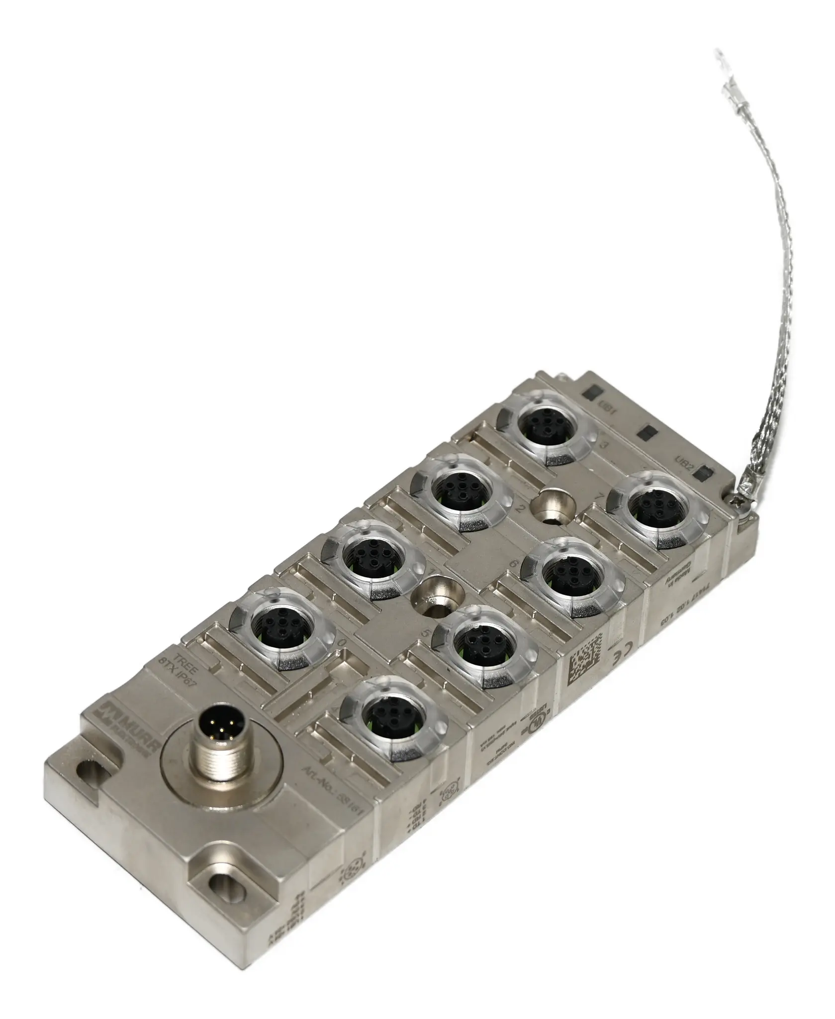 Produktfoto 1 von Murr Elektronik 58161 TREE 8TX IP67