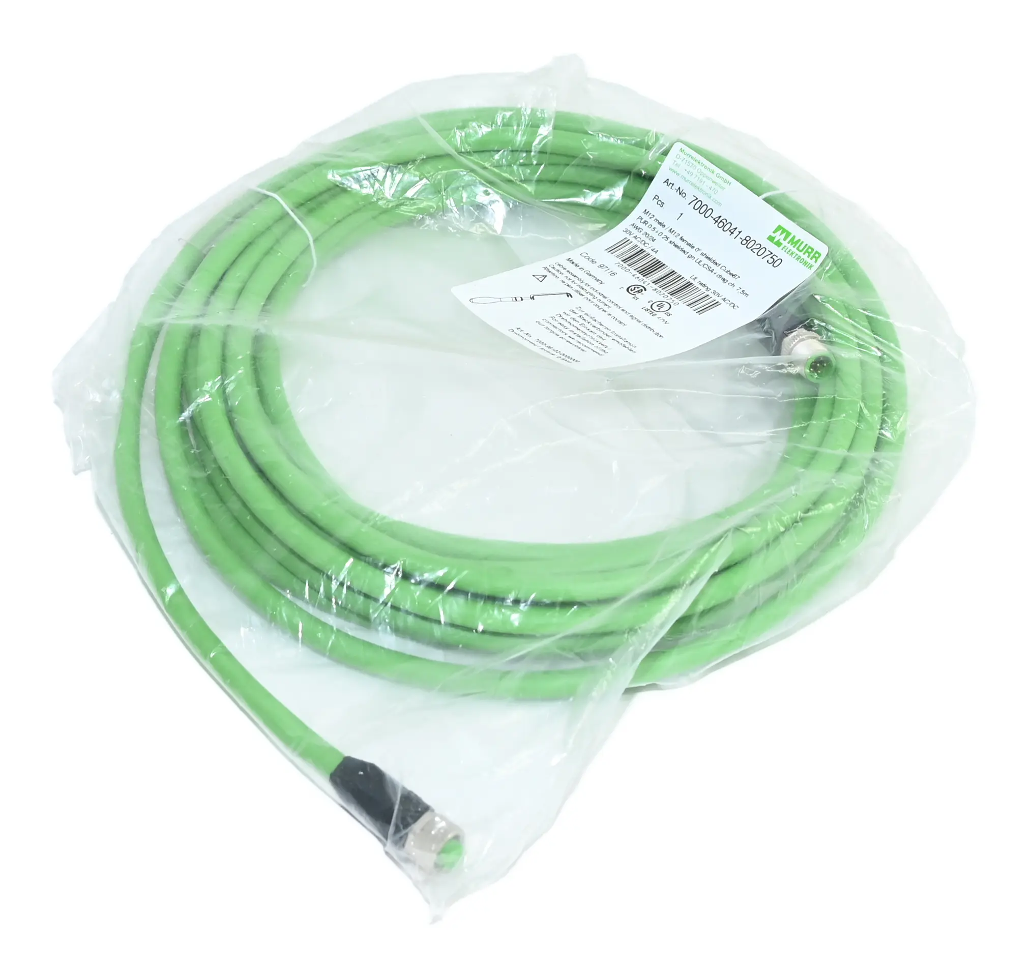 Produktfoto 1 von Murr Elektronik 7000-46041-8020750 Verbindungsleitung New open box