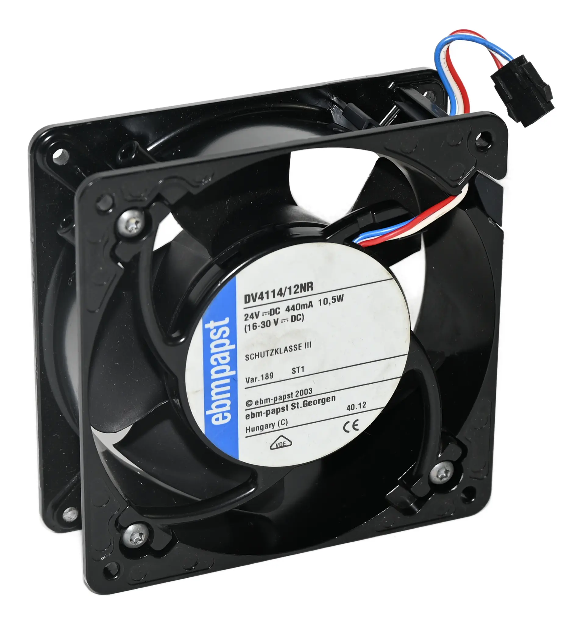 Produktfoto 1 von ebmpapst DV4114/12NR Axiallüfter