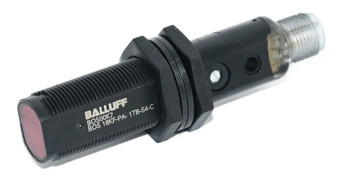 Produktfoto 1 von Balluff BOS 18KF-PA-1TB-S4-C BOS00K7 Reflexionslichtschranke New without box