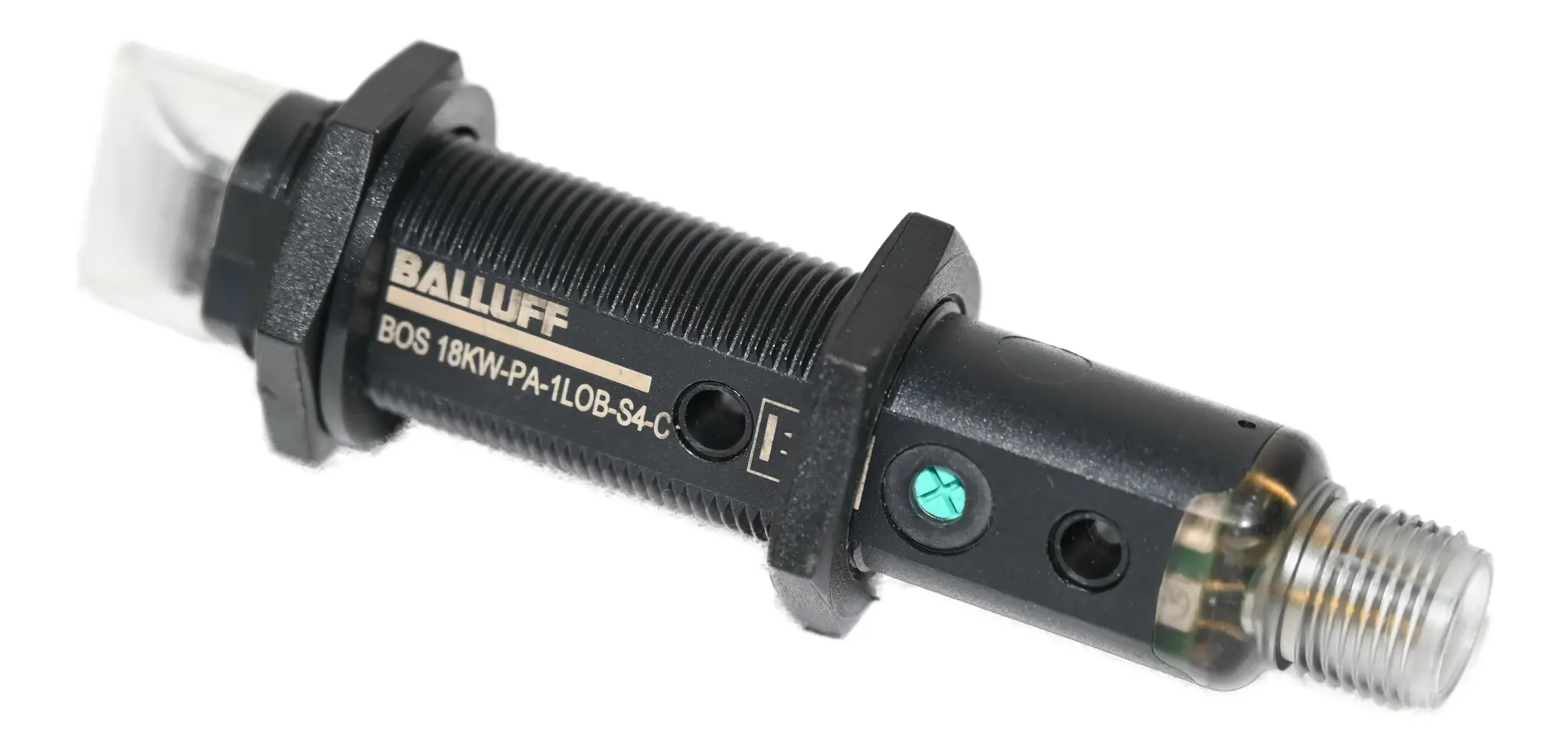 Produktfoto 1 von Balluff BOS 18KW-PA-1LOB-S4-C Reflexionslichtschranke