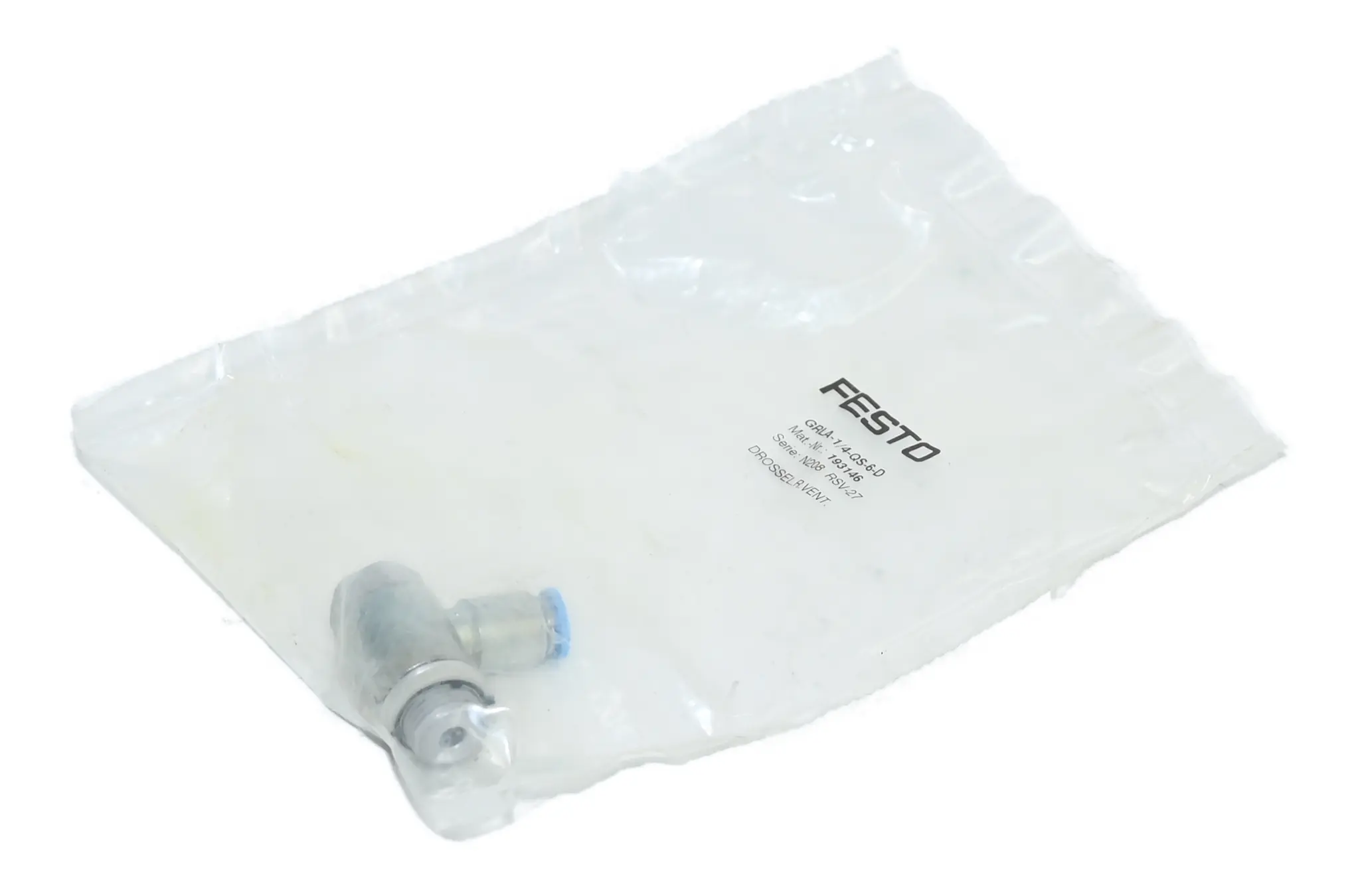 Produktfoto 1 von Festo 193146 GRLA-1/4-QS-6-D New open box