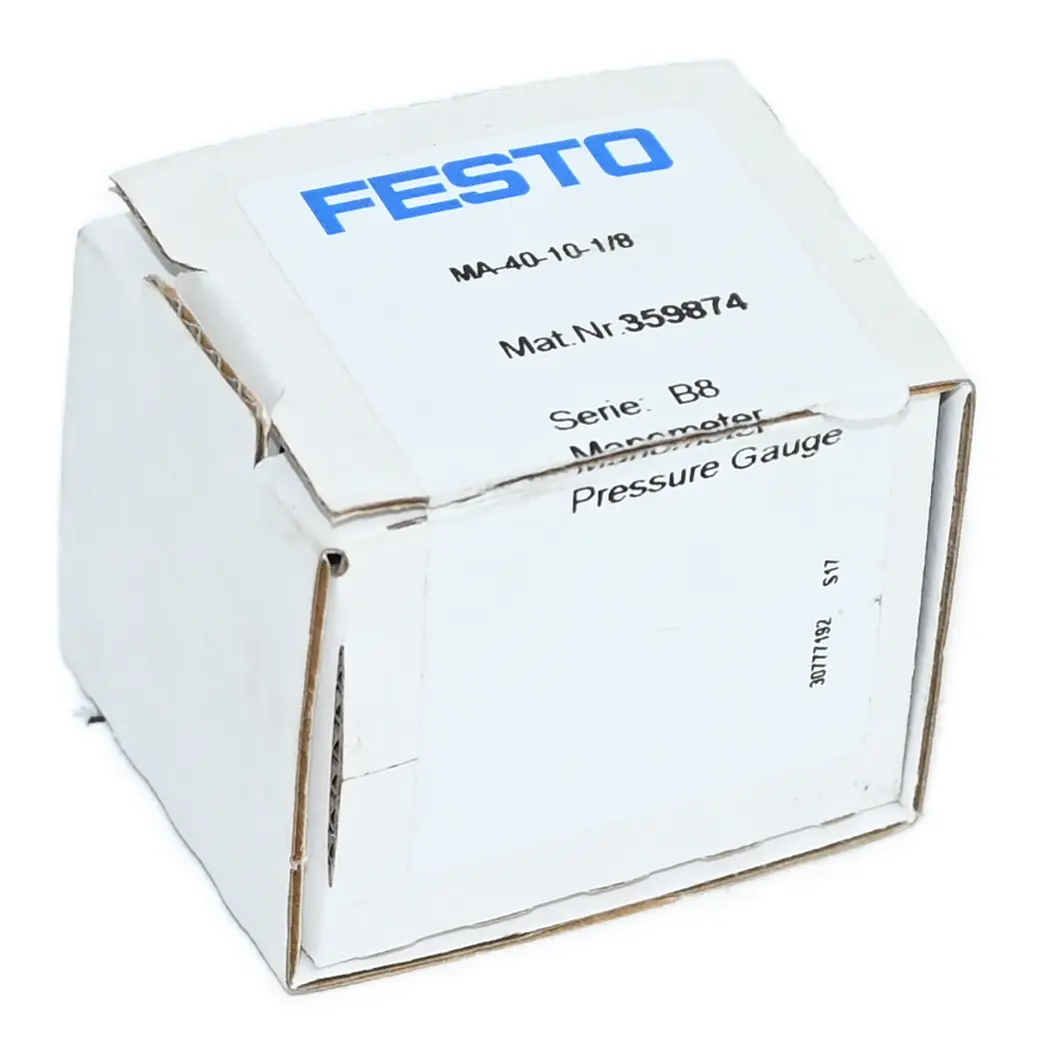 Produktfoto 1 von Festo MA-40-10-1/8 359874 Pressure Gauge New open box
