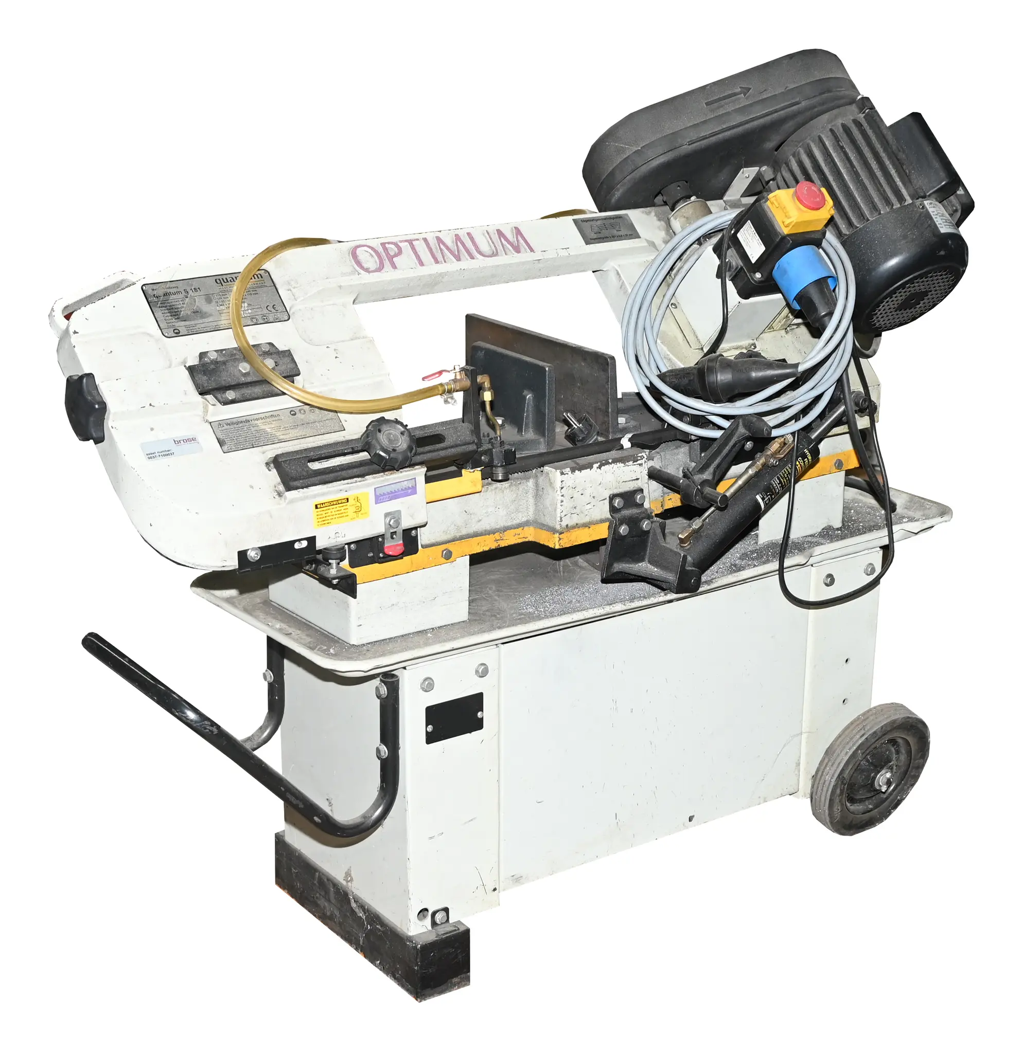 Produktfoto 1 von Optimum Quantum S 181 Metallbandsäge Optisaw