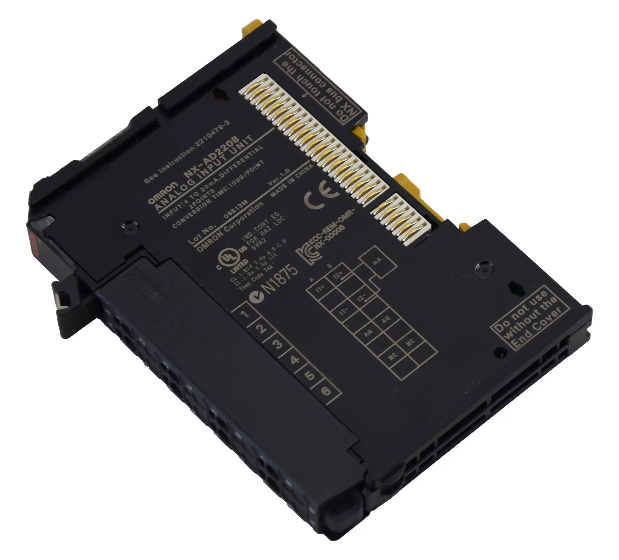Produktfoto 1 von Omron NX-AD2208 Analog input unit NXAD2208