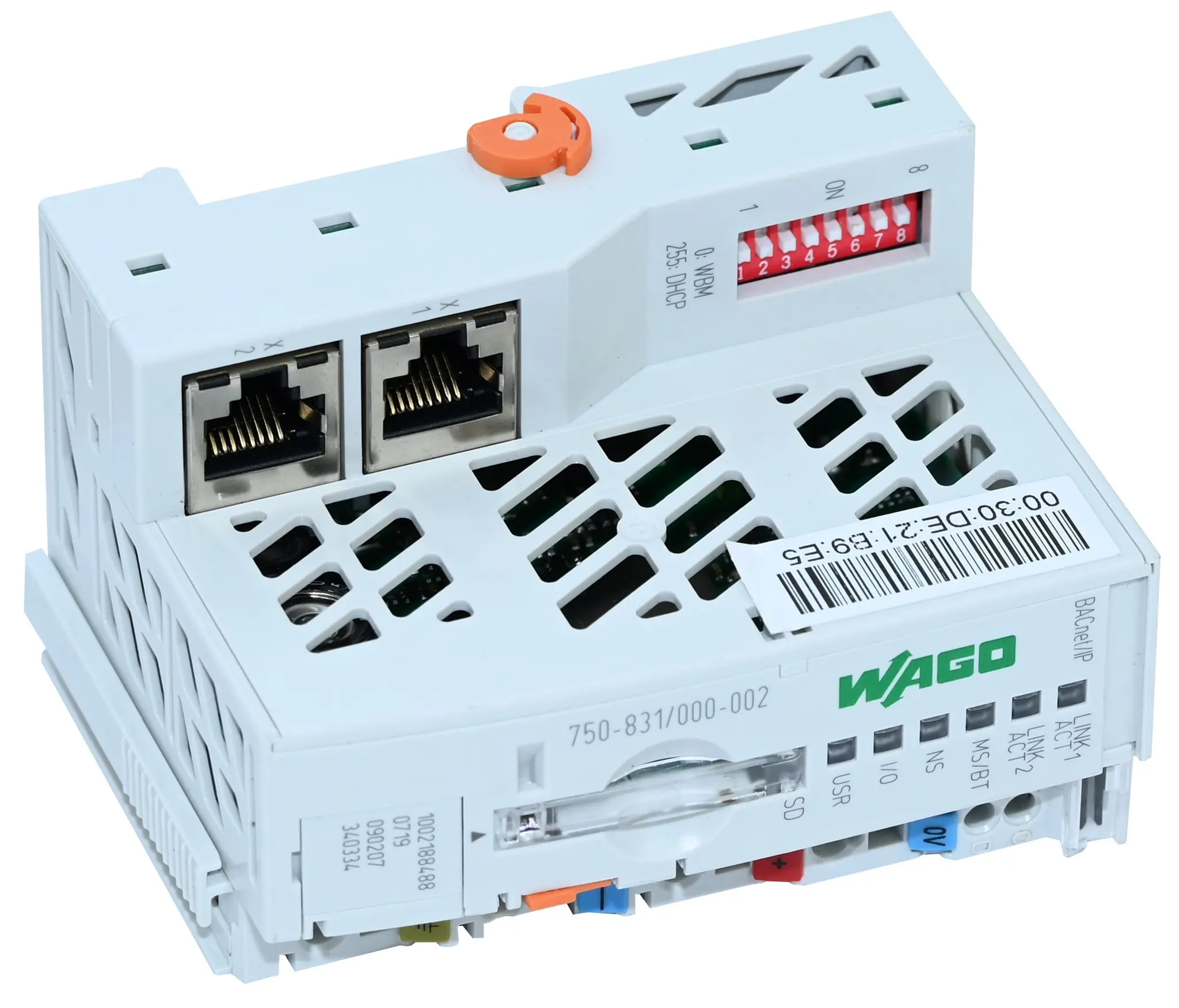Produktfoto 1 von Wago 750-831/000-002 BACnet / IP Controller