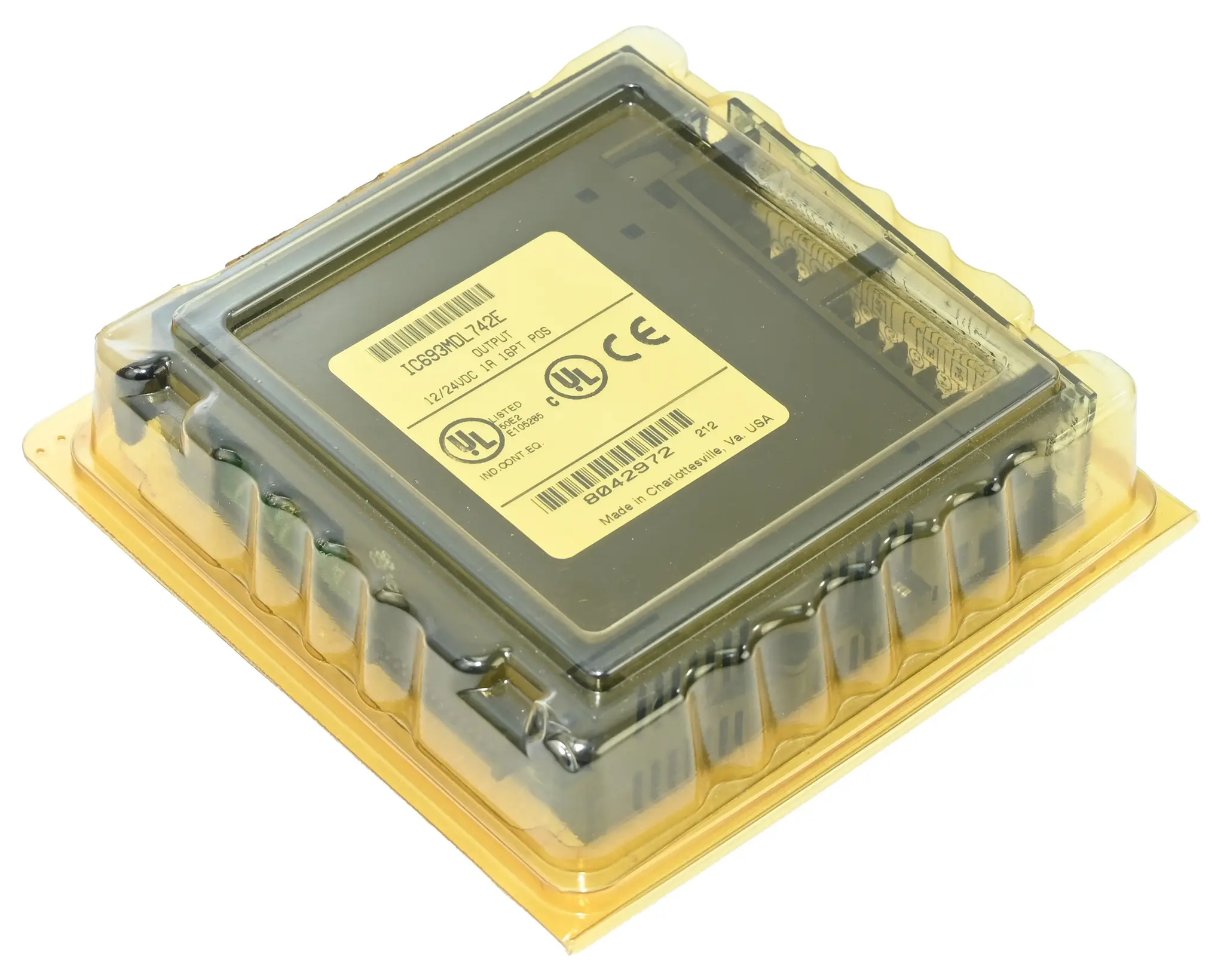 Produktfoto 1 von Fanuc IC693MDL742E Output module 12-24VDC 1A 16PT New sealed