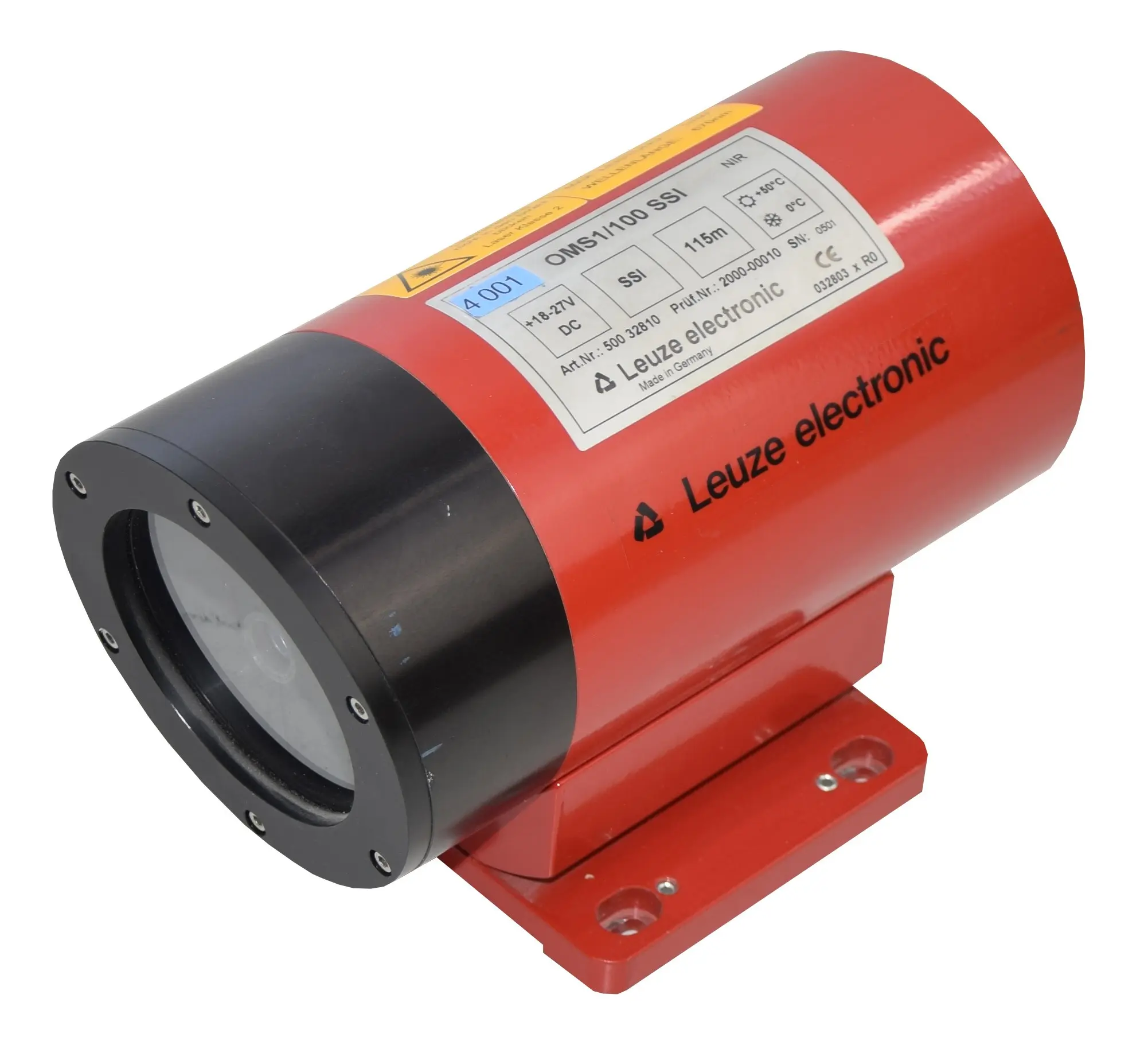 Produktfoto 1 von LEUZE OMS1/100 SSI 500 32738 Laser-Entfernungs-Messgerät