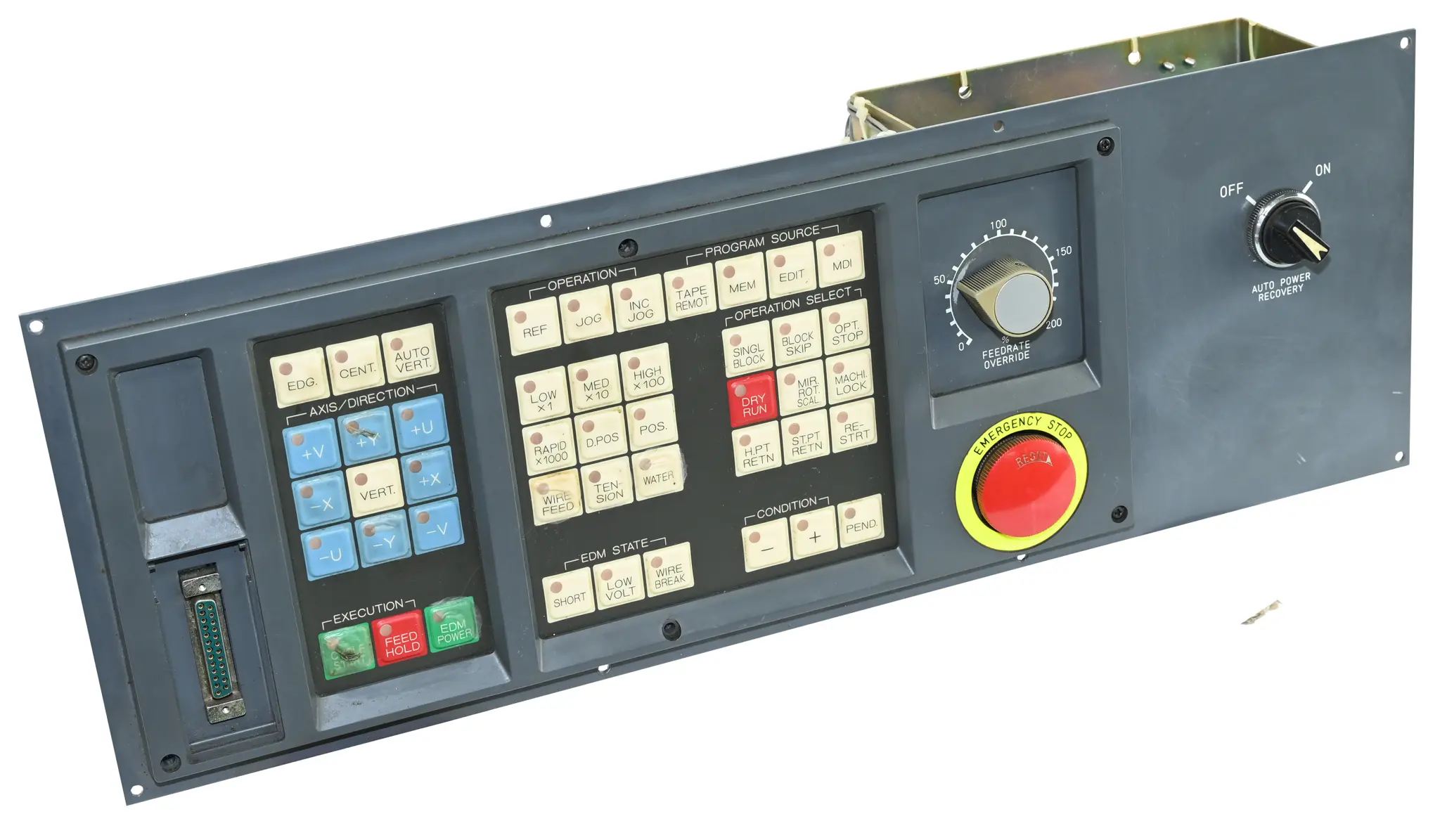 Produktfoto 1 von Fanuc A04B-0224-C207 Operator Panel