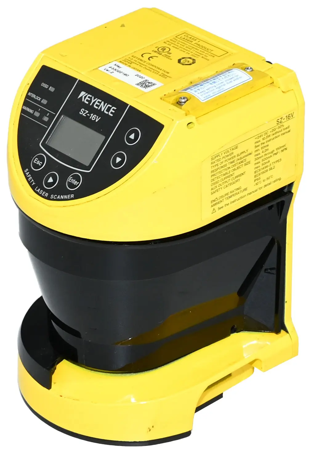 Produktfoto 1 von Keyence SZ-16V Safety Laser Scanner Plastic Broken