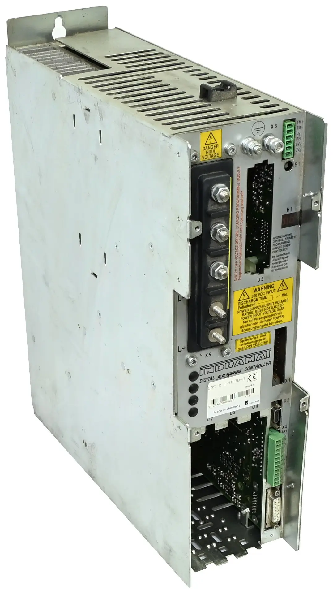 Produktfoto 1 von Indramat DDS 2.1-W100-D AC Servo DDS21W100D Controller