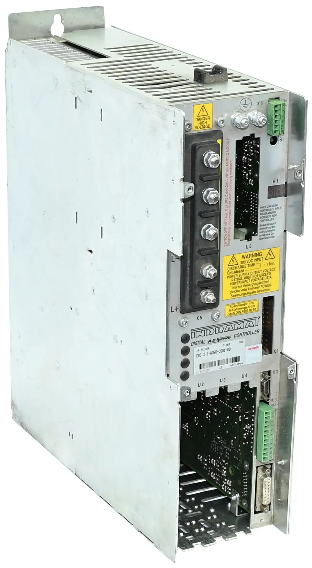 Produktfoto 1 von Indramat DDS 2.1-W050-DS01-00 AC Servo Controller DDS21W050DS0100