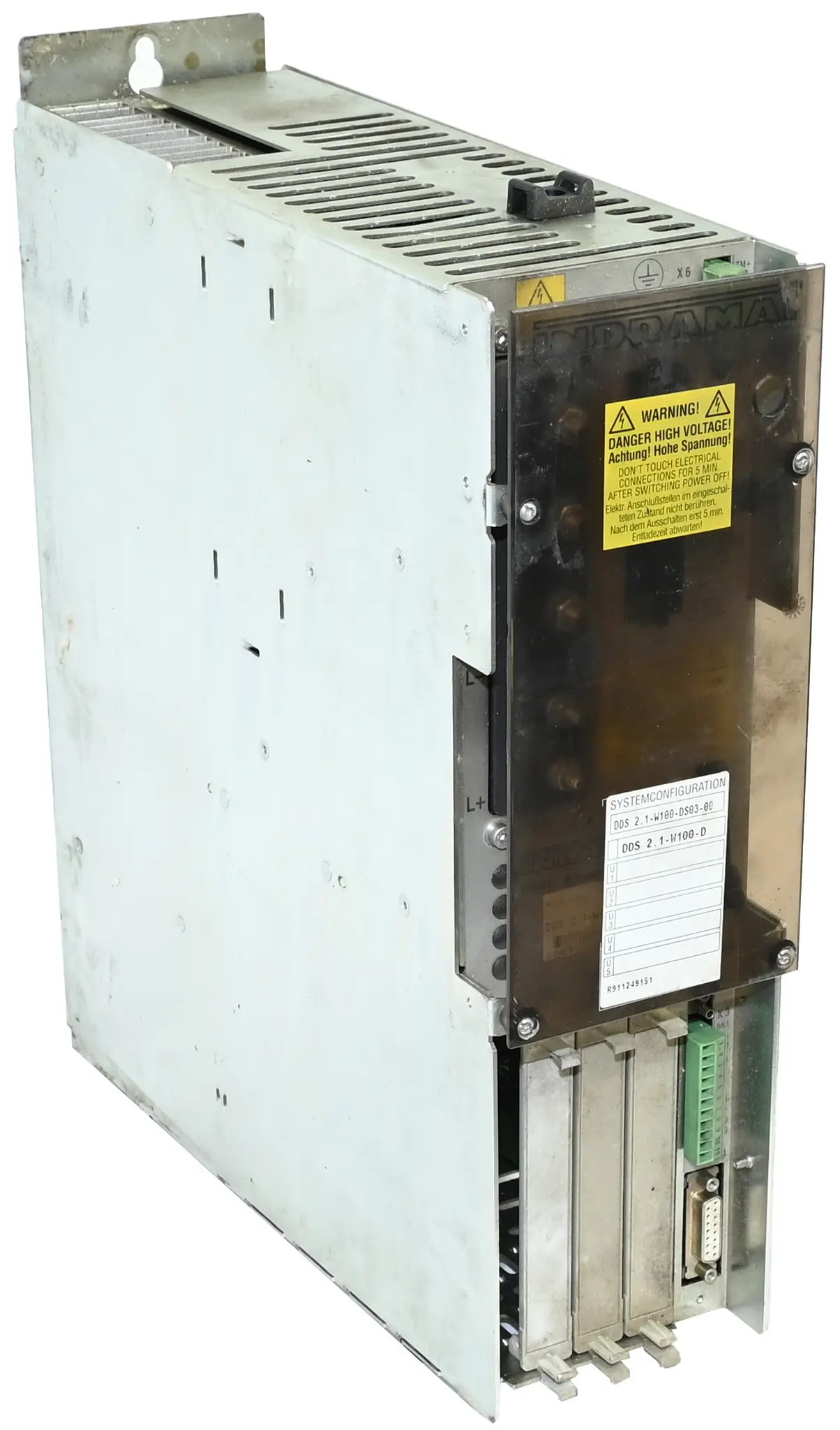 Produktfoto 1 von Indramat DDS 2.1-W050-DS03-00 AC Servo Controller DDS21W050DS0300