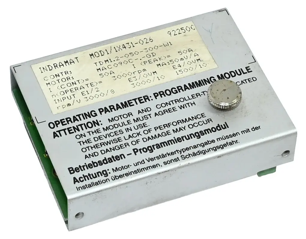 Produktfoto 1 von Indramat MOD1/1X431-026 TDM1.2-050-300-W1
