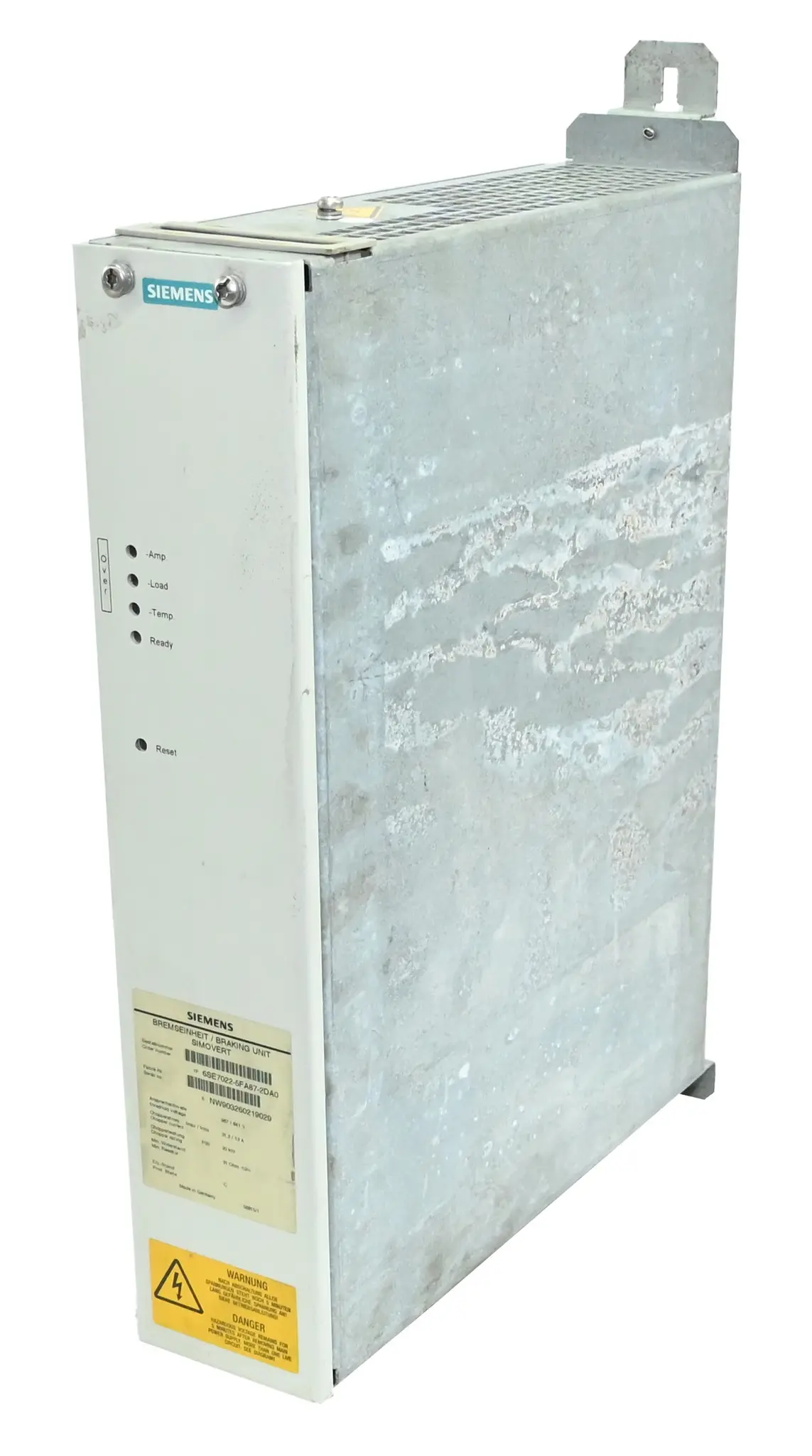 Produktfoto 1 von Siemens 6SE7022-5FA87-2DA0 Simovert 6SE7 022-5FA87-2DA0 Braking Unit