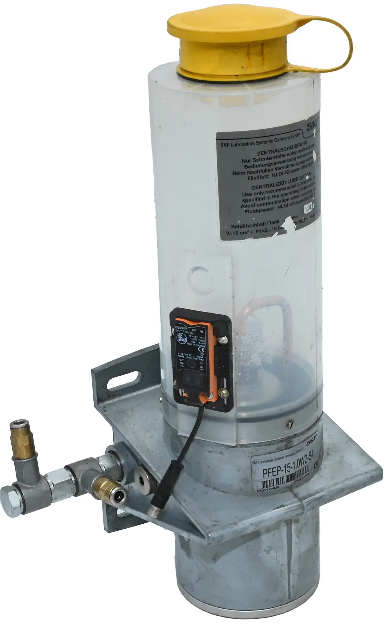 Produktfoto 1 von SKF PFEP-15-1.0W2-S4 Pneumatic Piston Pump Fluid Grease