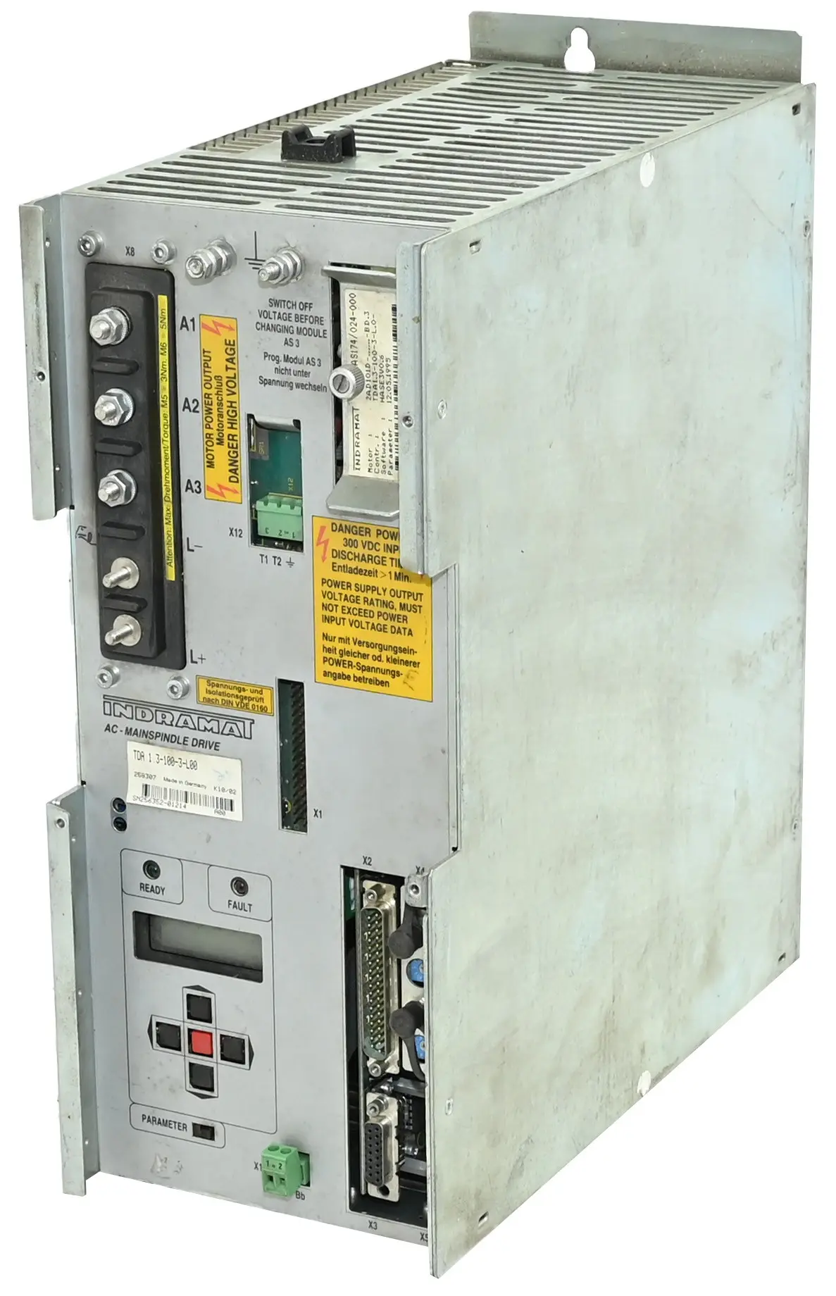 Produktfoto 1 von Indramat TDA 1.3-100-3-L00 258307 TDA131003L00 AC Main Spindle Drive