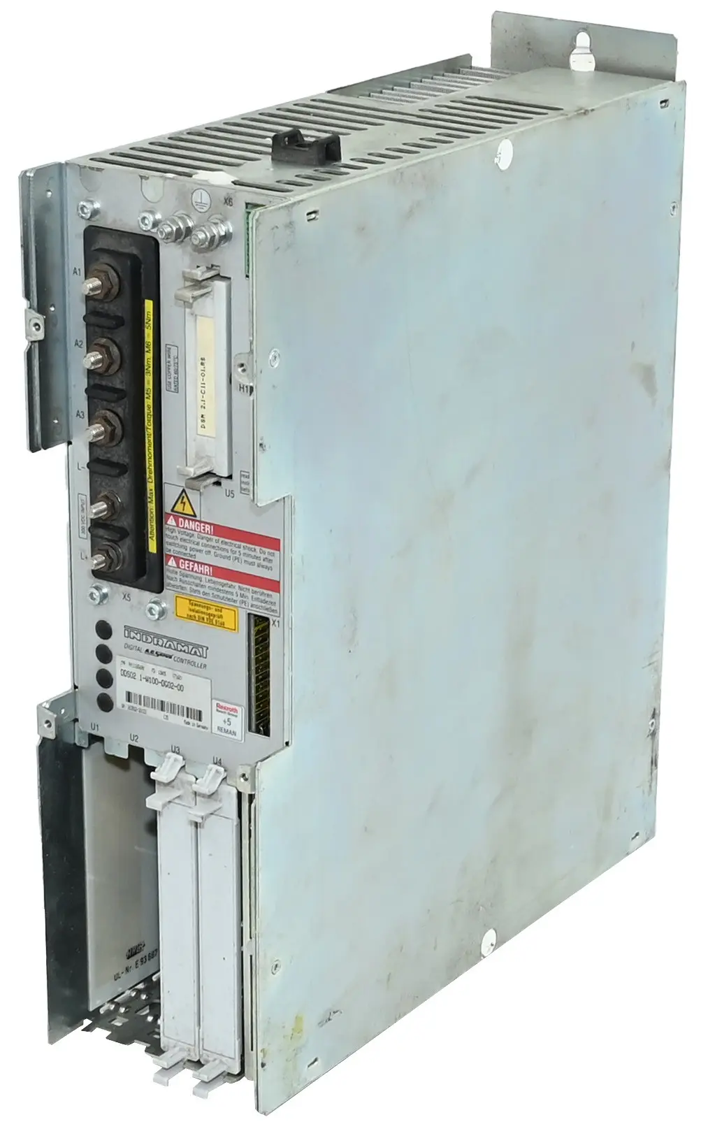 Produktfoto 1 von Indramat DDS02.1-W100-DG02-00 AC Servo Controller R911265698