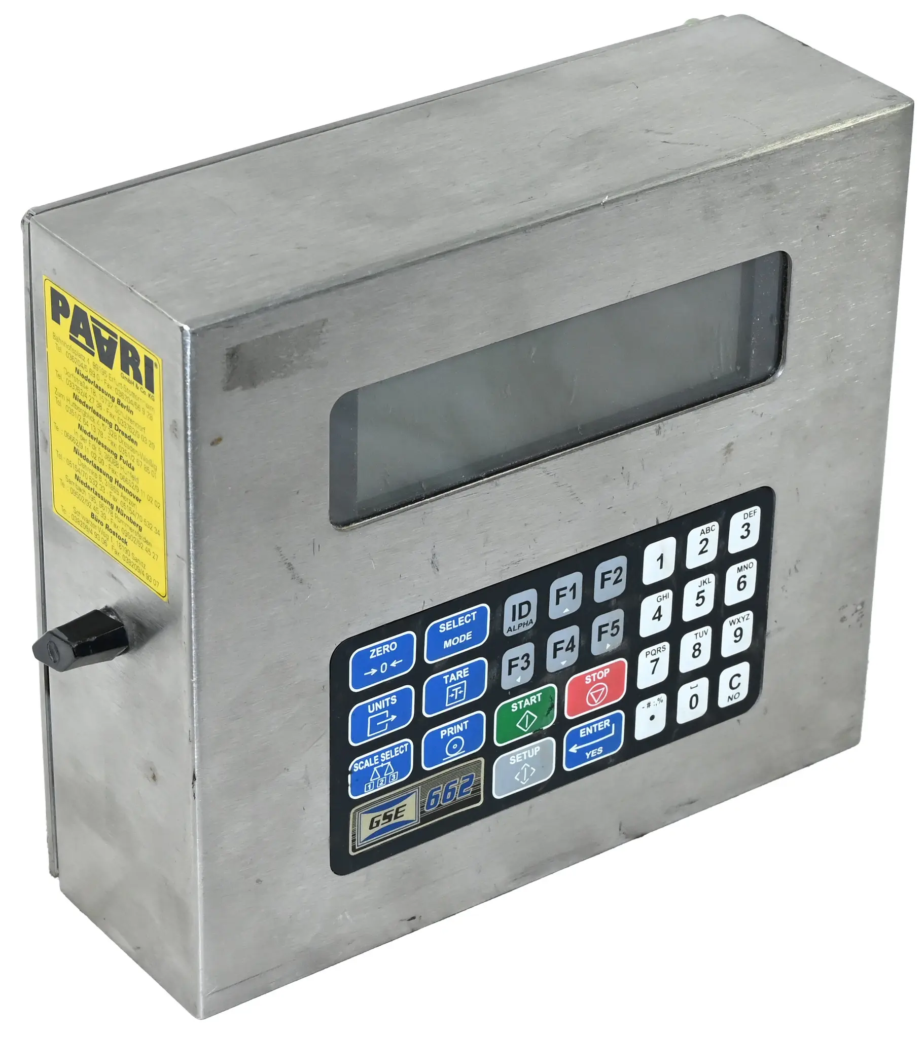 Produktfoto 1 von GSE 662 20662-04120 Weight Scale Display