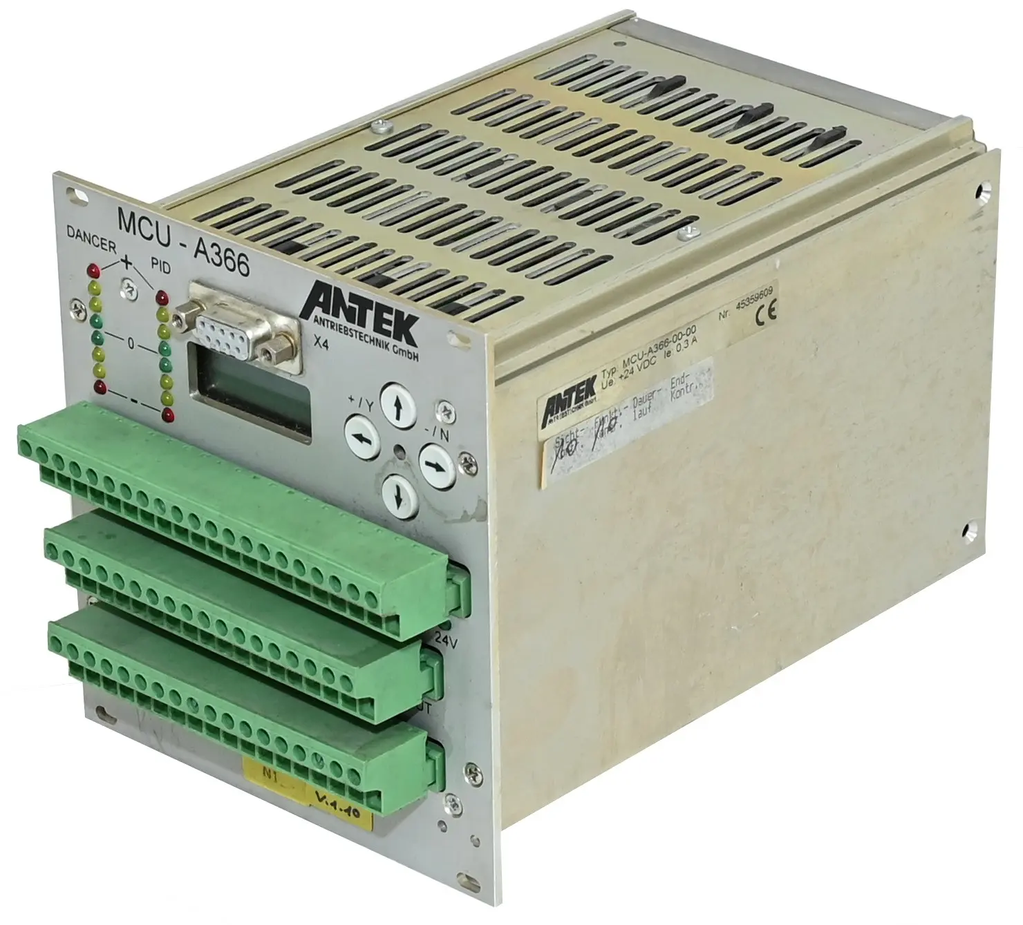 Produktfoto 1 von Antek MCU-A366-00-00 Process Control Module