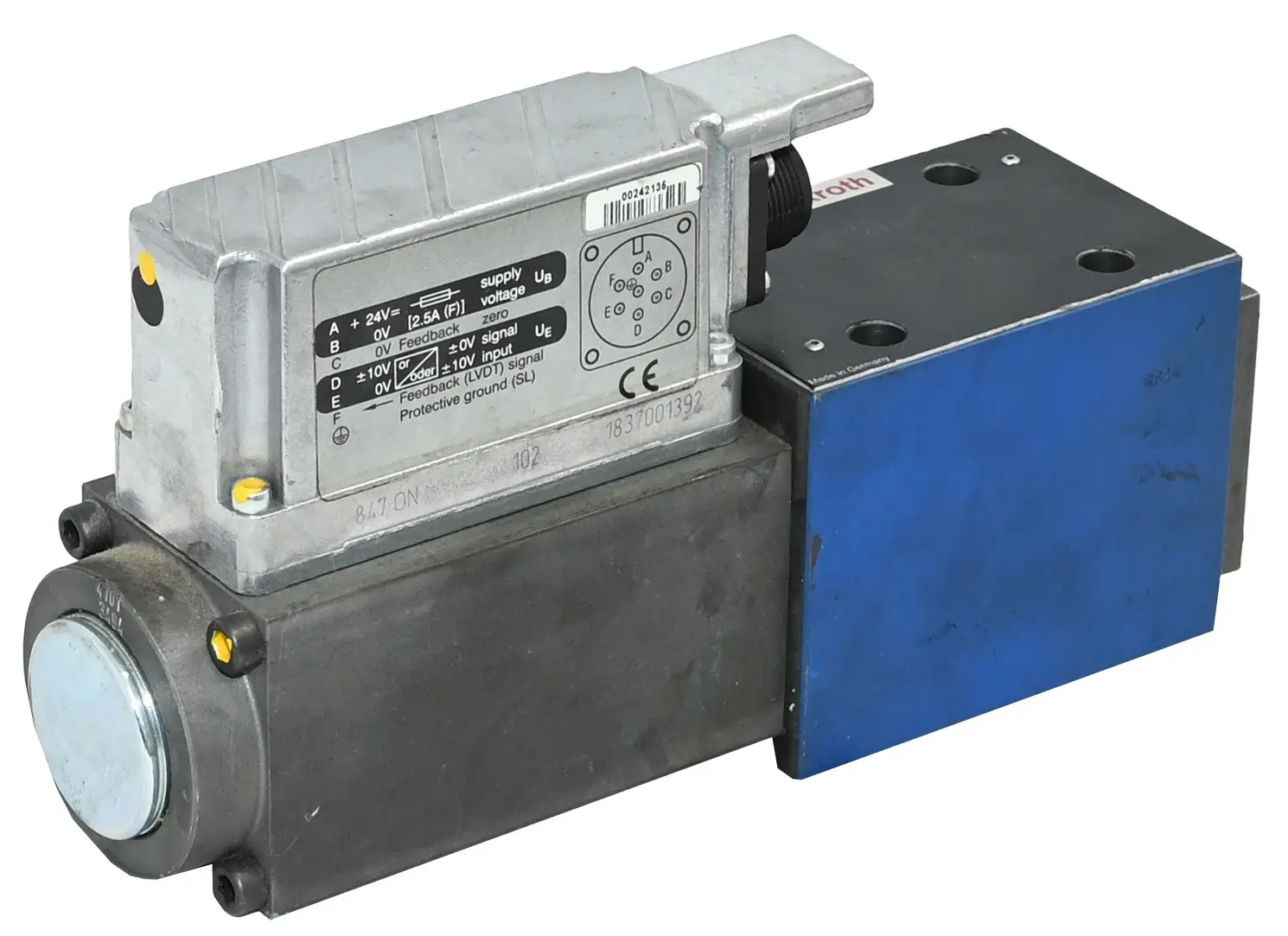 Produktfoto 1 von Rexroth 4WRPE 10 EA50SJ-20/G24K0/A1M 0811404751 Valve