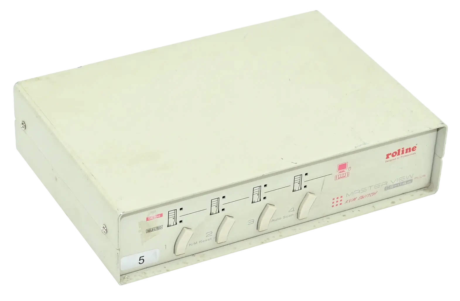 Produktfoto 1 von Roline 4-Port KVM Switch Master View CS114A 14.01.3264