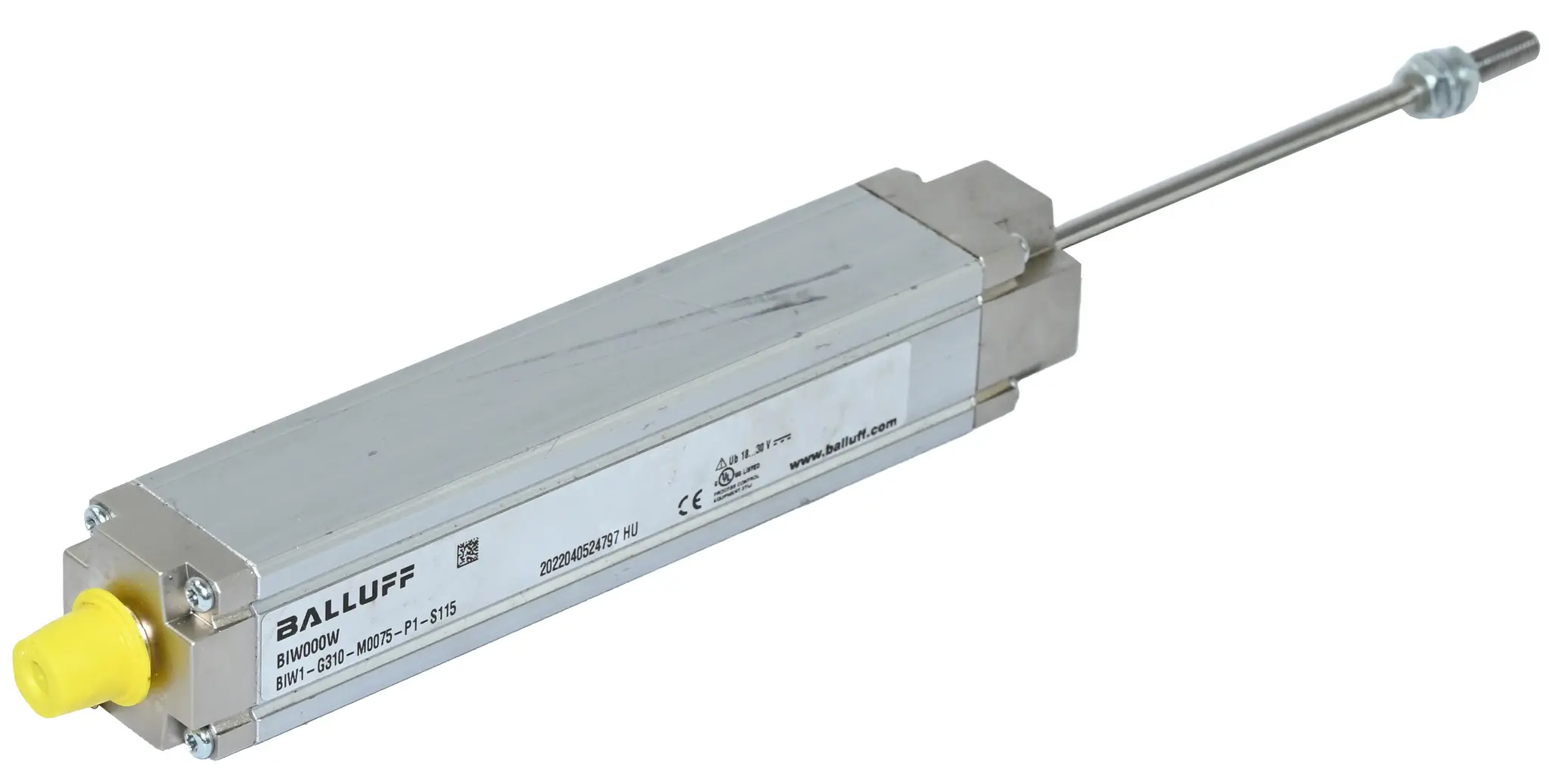 Produktfoto 1 von Balluff BIW1-G310-M0075-P1-S115 Micropulse BIW000W Inductive position measuring system