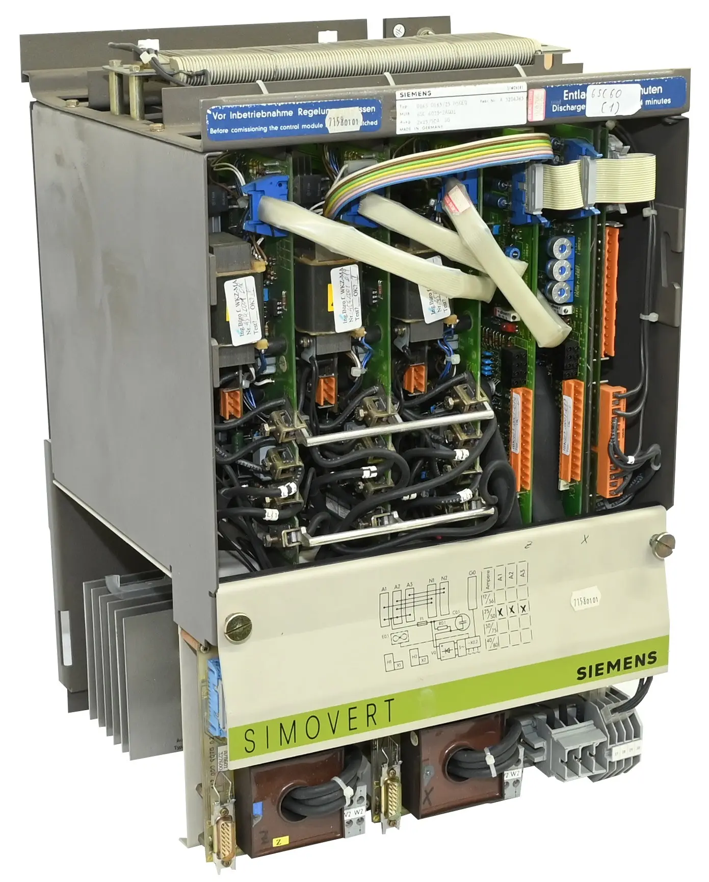 Produktfoto 1 von Siemens 6SC6025-2AG01 Simovert D165 D165/25 M5REQ 6SC6 025-2AG01