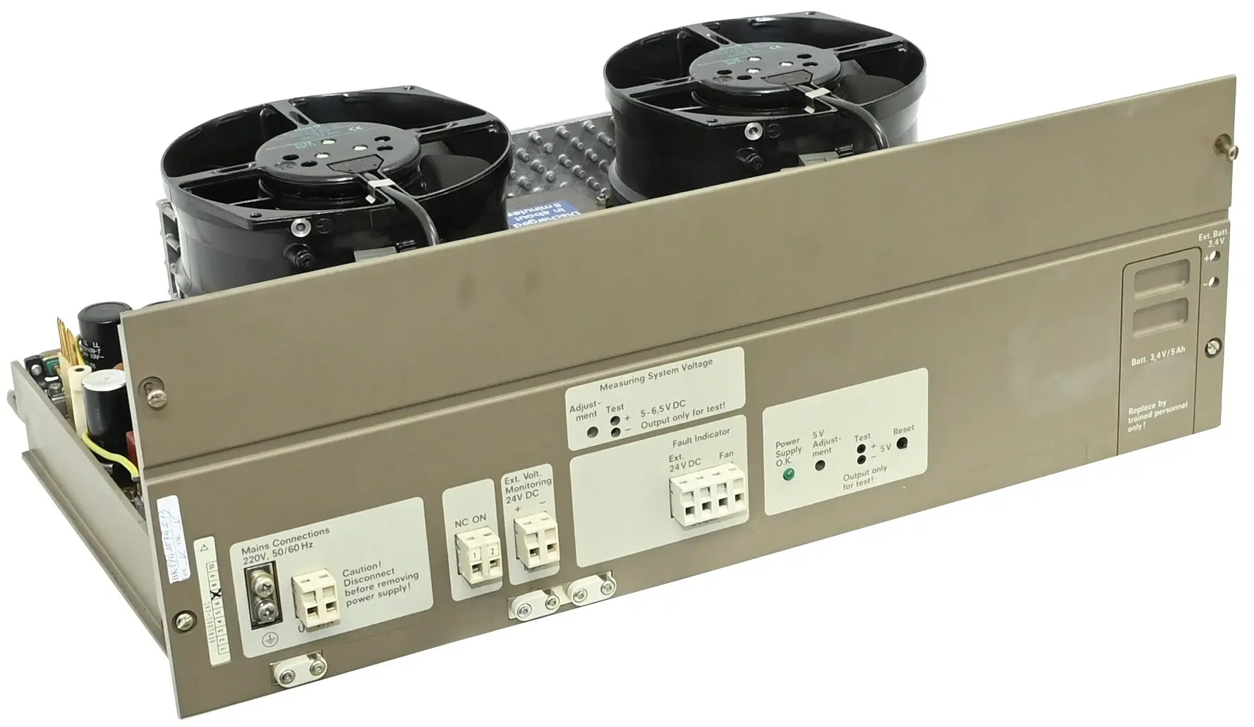 Produktfoto 1 von Siemens 6EW1861-2AC Sinumerik 800 6EW1 861-2AC Power Supply Module Erz:7