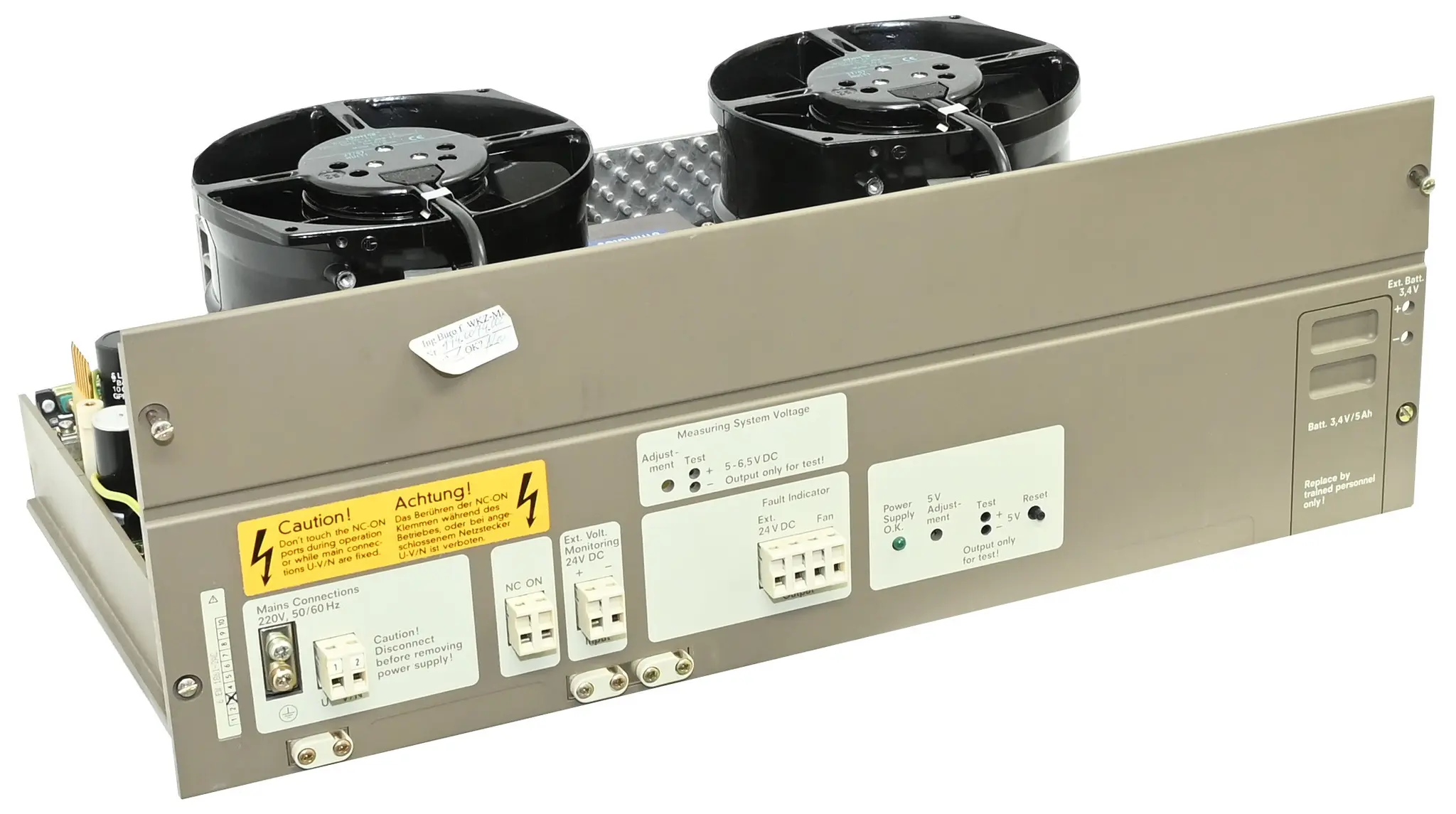 Produktfoto 1 von Siemens 6EW1861-2AC Sinumerik 800 6EW1 861-2AC Power Supply Module Erz:3