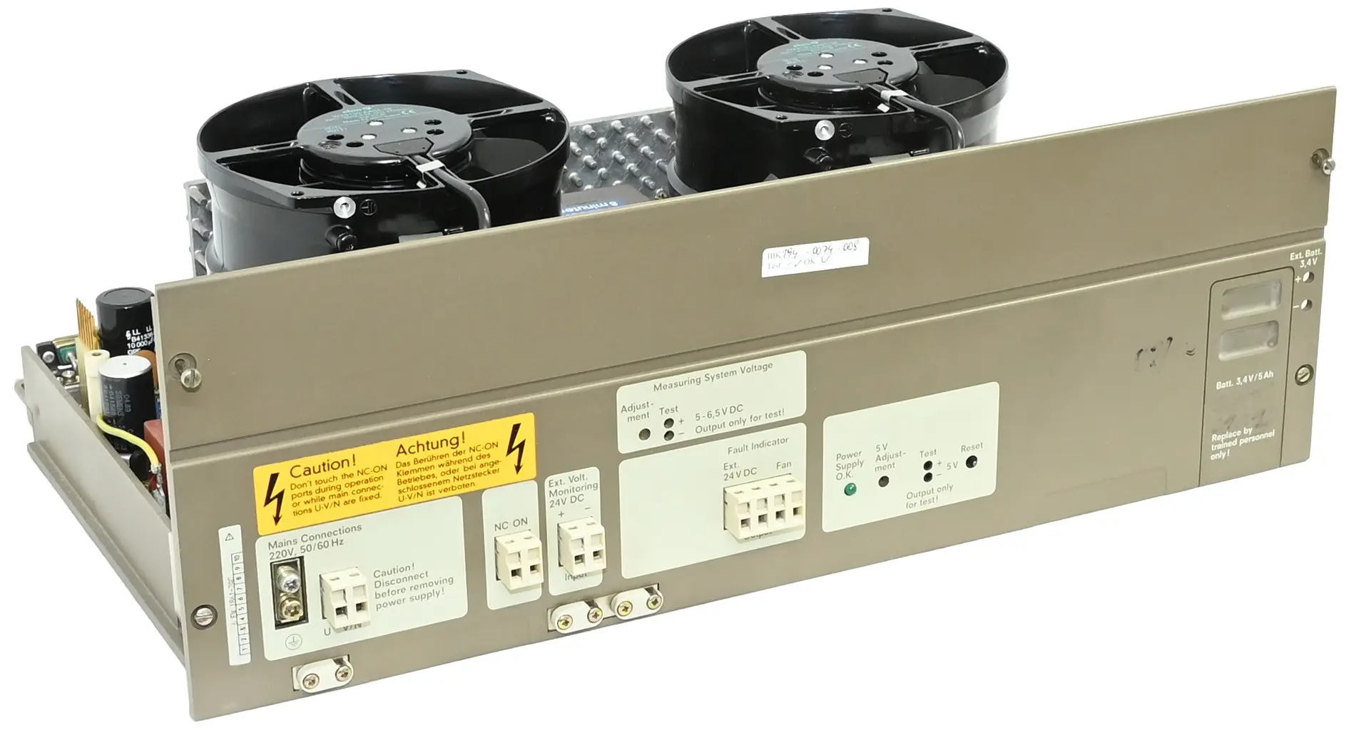 Produktfoto 1 von Siemens 6EW1861-2AC Sinumerik 800 6EW1 861-2AC Power Supply Module Erz:C