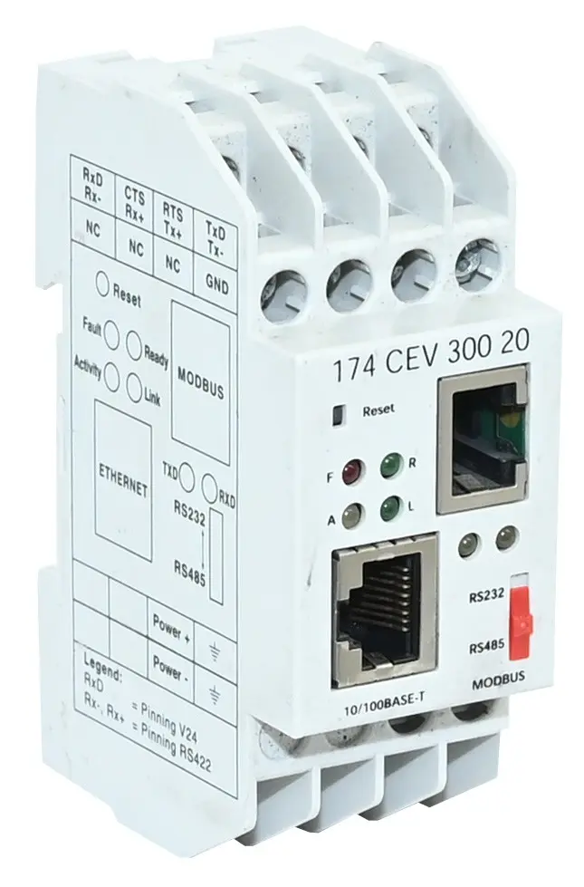 Produktfoto 1 von Schneider Networking 174CEV30020 Modbus Ethernet Bridge