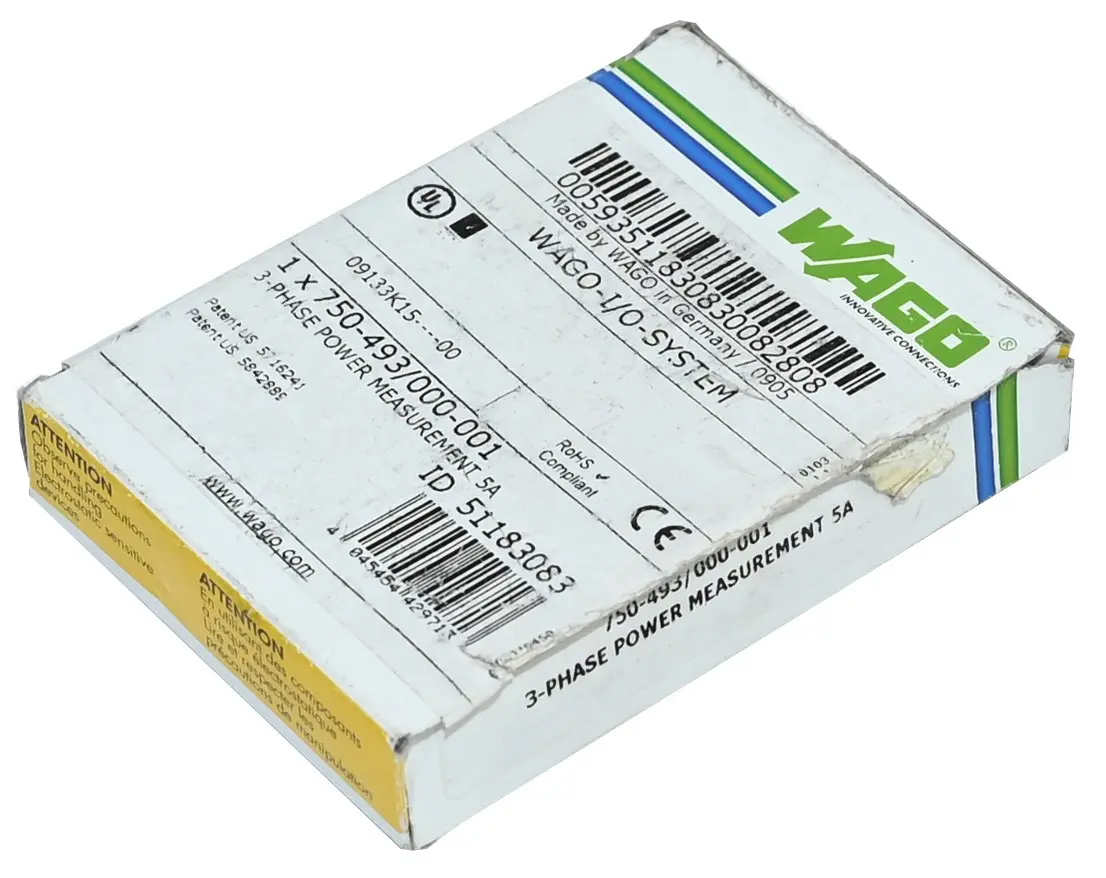 Produktfoto 1 von Wago 750-493/000-001 New