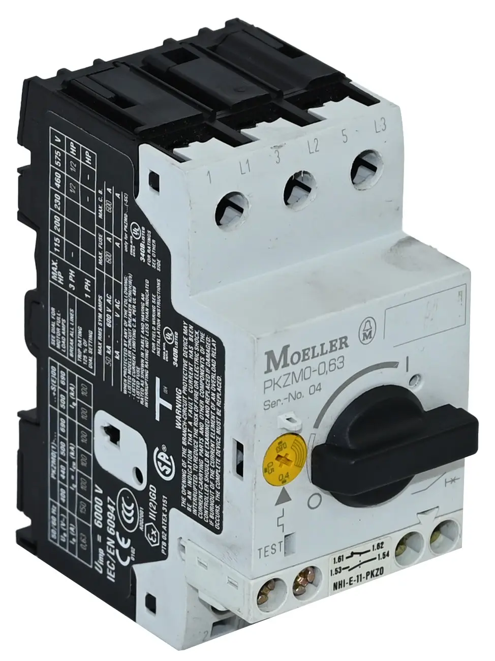 Produktfoto 1 von Moeller PKZM0-0 63