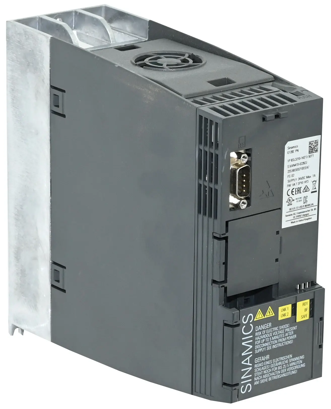 Produktfoto 1 von Siemens 6SL3210-1KE17-5EF1 Sinamics G120C