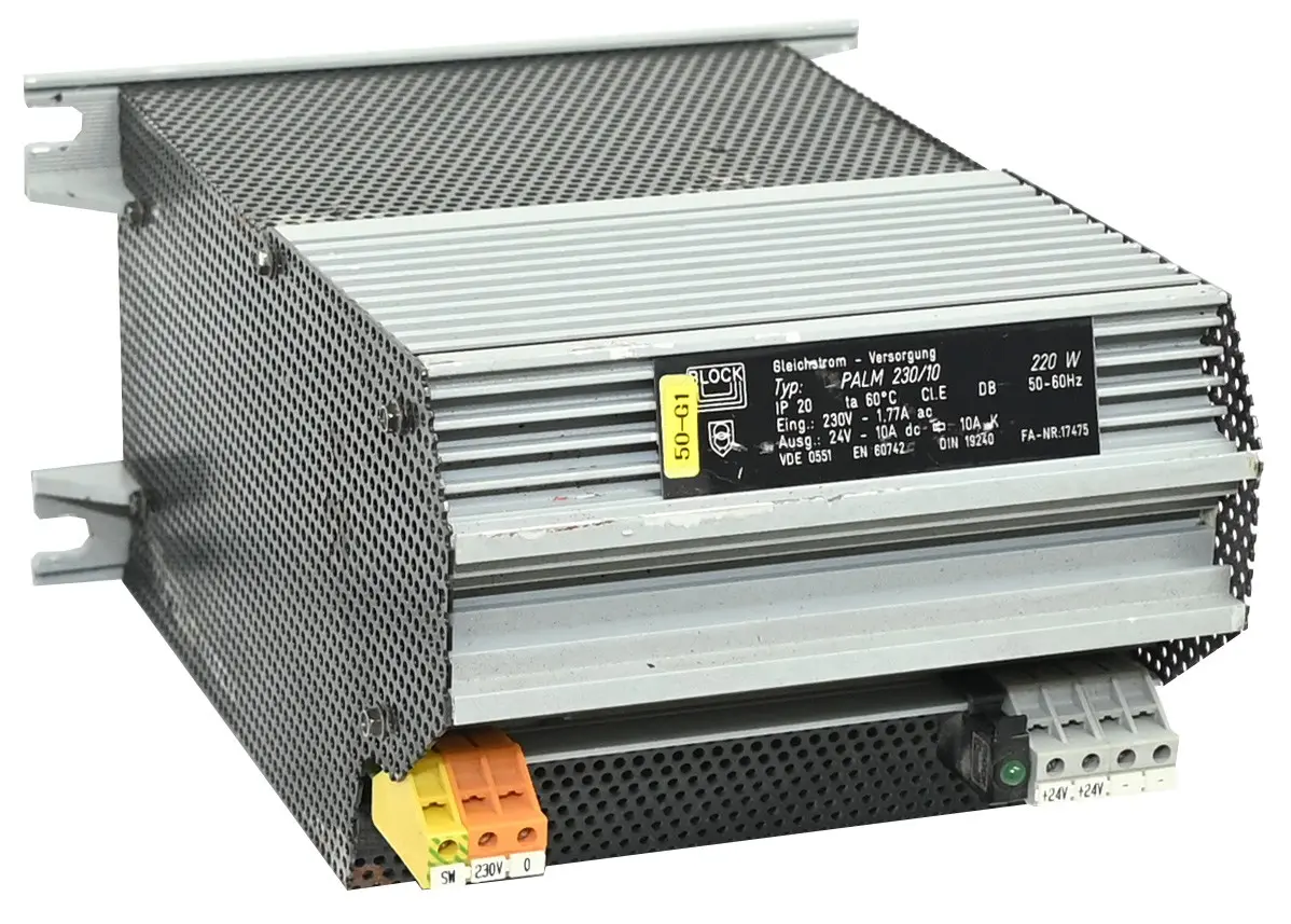 Produktfoto 1 von Block PALM 230/10 DC Power Supply