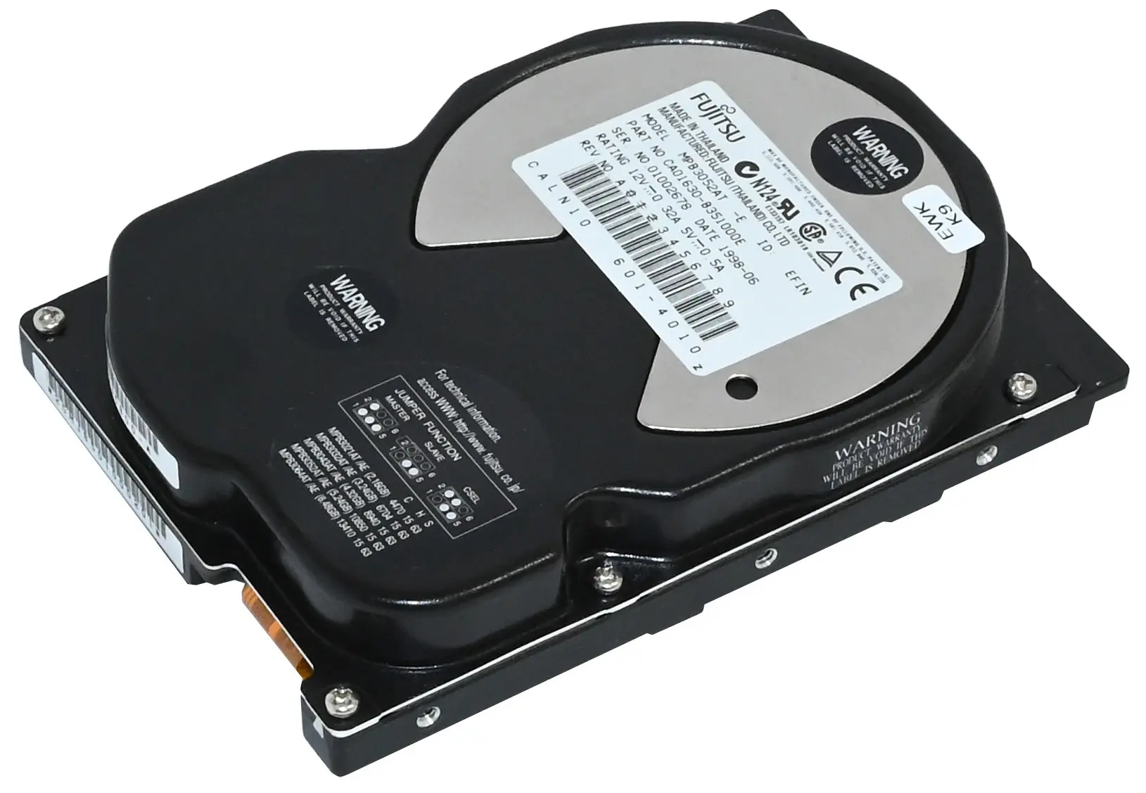Produktfoto 1 von Fujitsu MPB3052AT -E