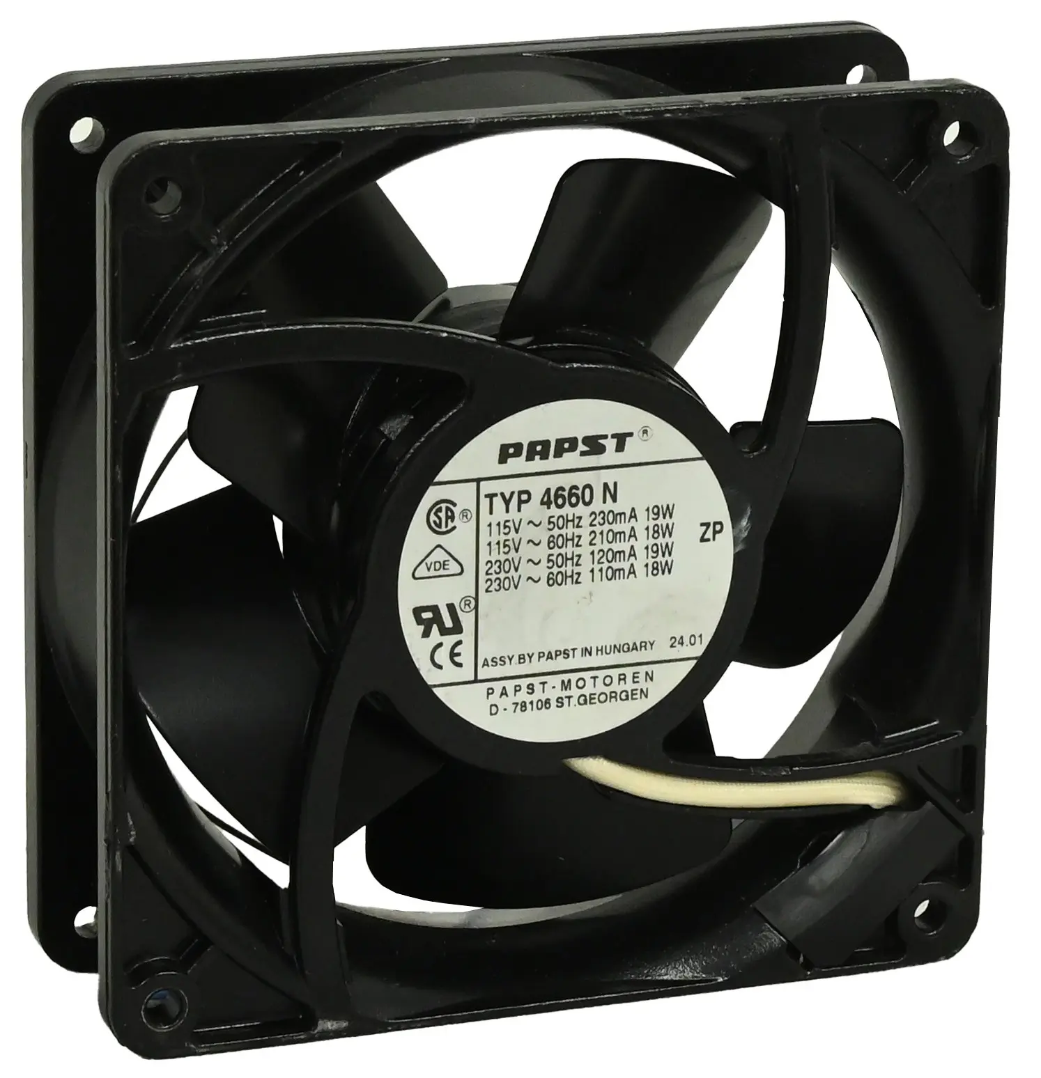 Produktfoto 1 von ebmpapst 4660 N