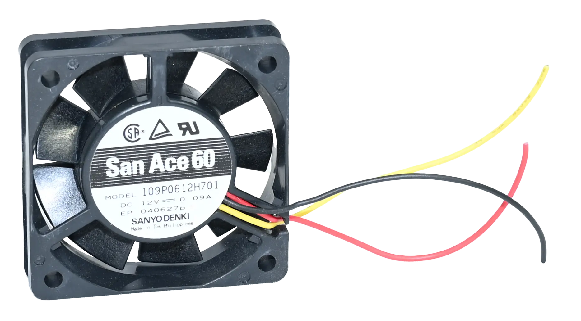 Produktfoto 1 von Sanyo Denki 109P0612H701 Fan
