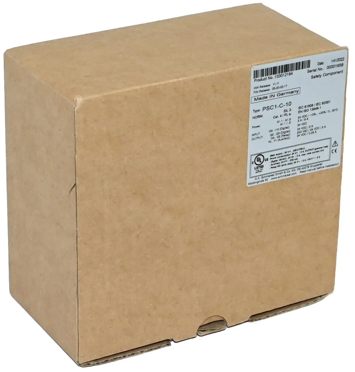 Produktfoto 1 von Schmersal PSC1-C-10 103012194 New