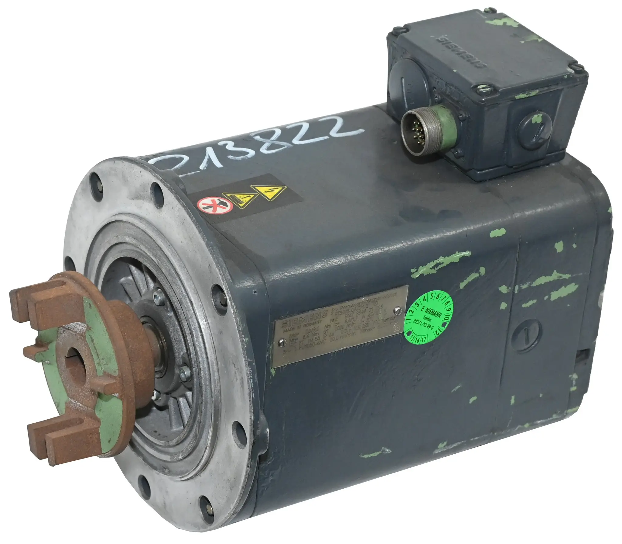 Produktfoto 1 von Siemens 1FT5073-0AC71-2 Simotics S1FT5 073-0AC71-2 Permanent Magnet Motor