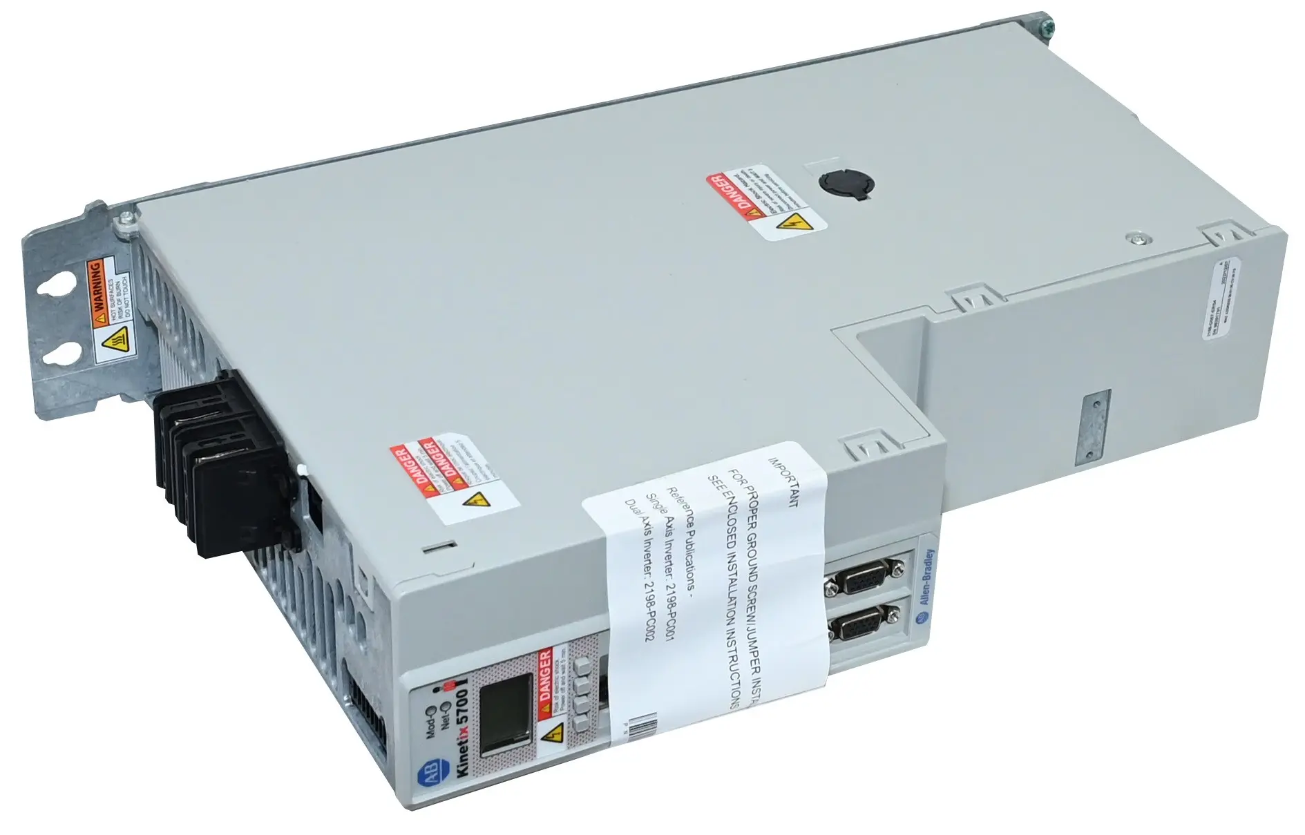 Produktfoto 1 von Allen Bradley 2198-D057-ERS4 Kinetix 5700 Dual Axis Safe Speed Drive New